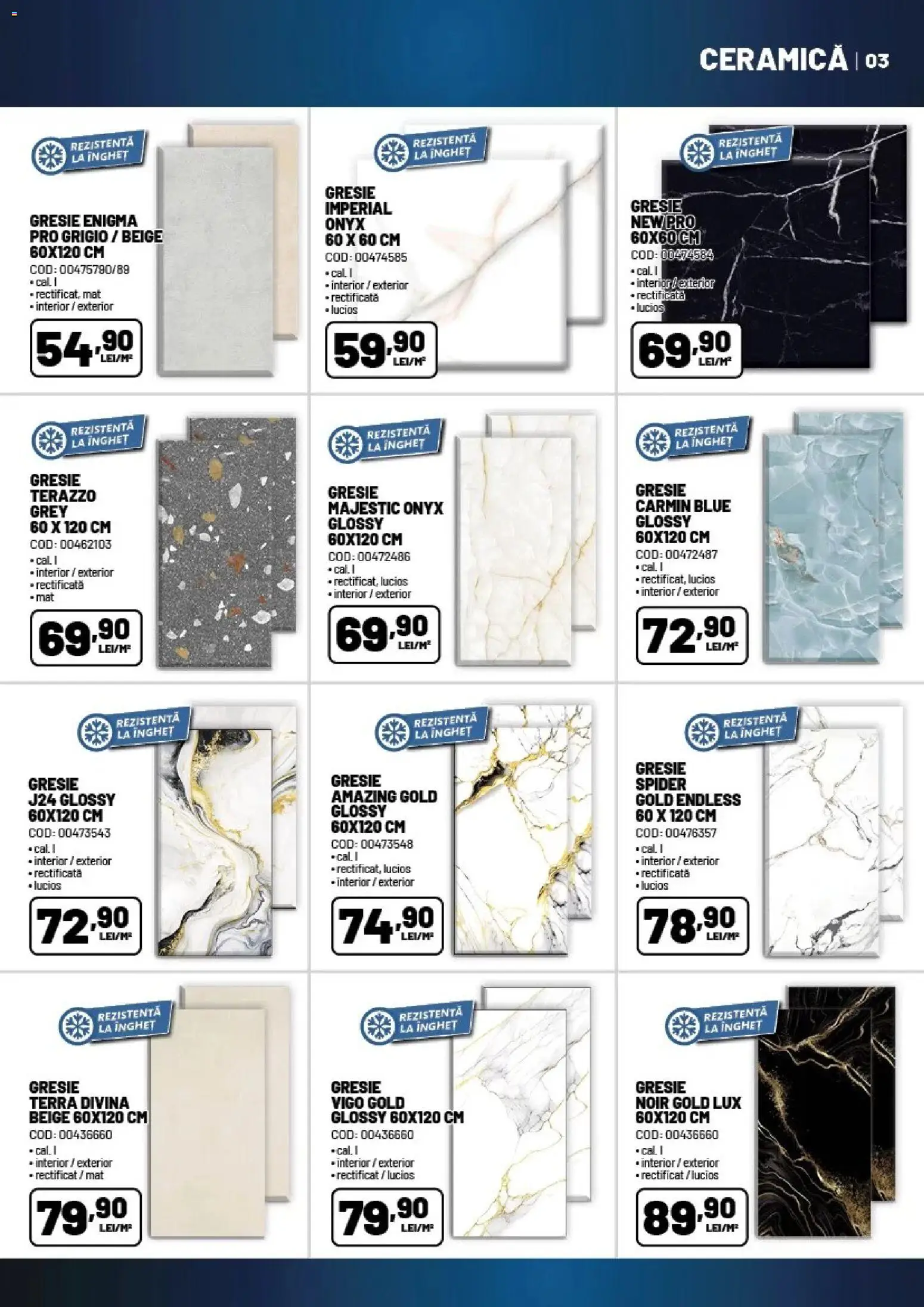 Catalog Ambient 16 Aprilie - 20 Mai 2026 | Pagina 3 | Produse: Gresie