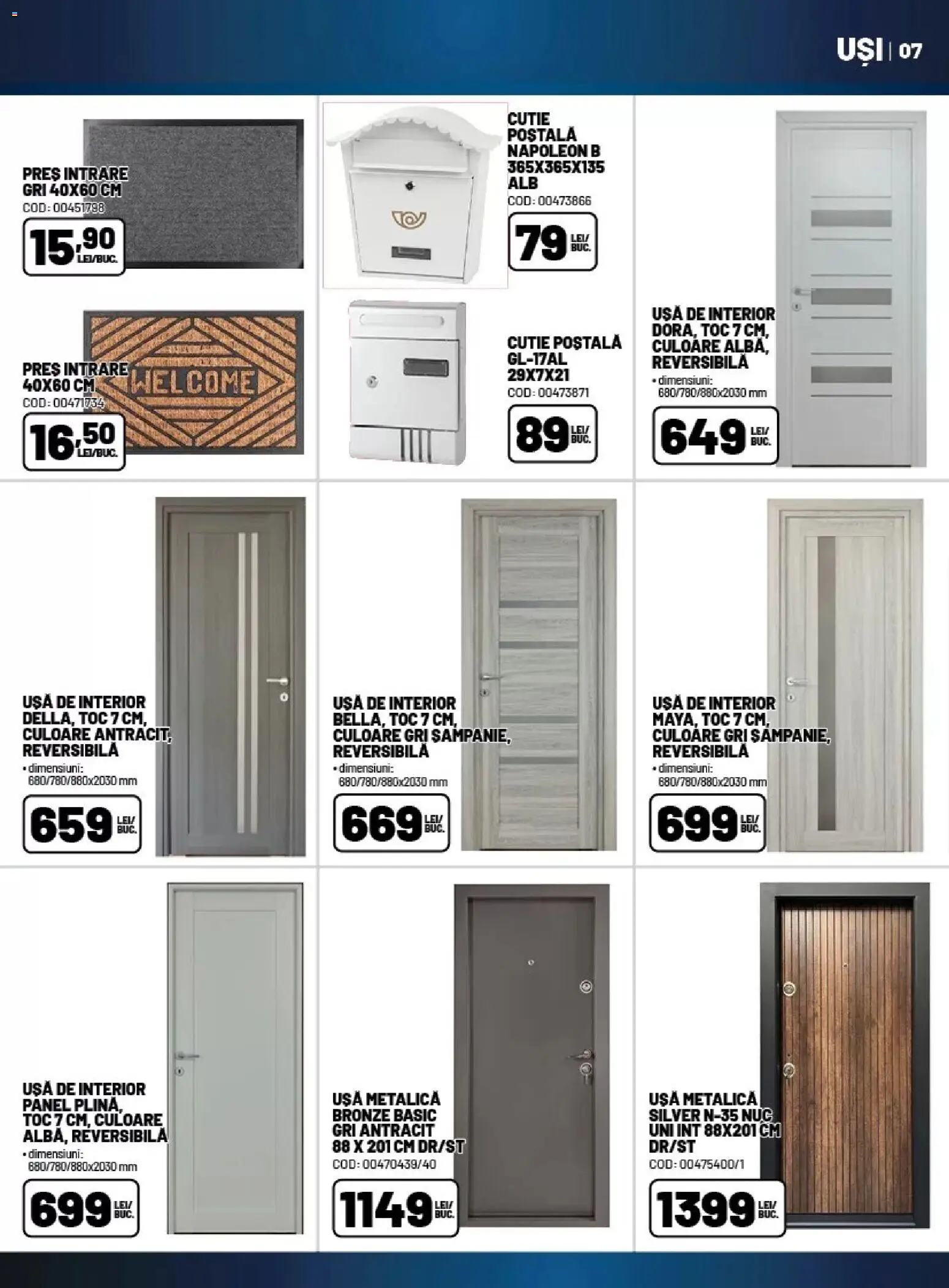 Catalog Ambient 16 Aprilie - 20 Mai 2026 | Pagina 7 | Produse: Cutie, Ușă