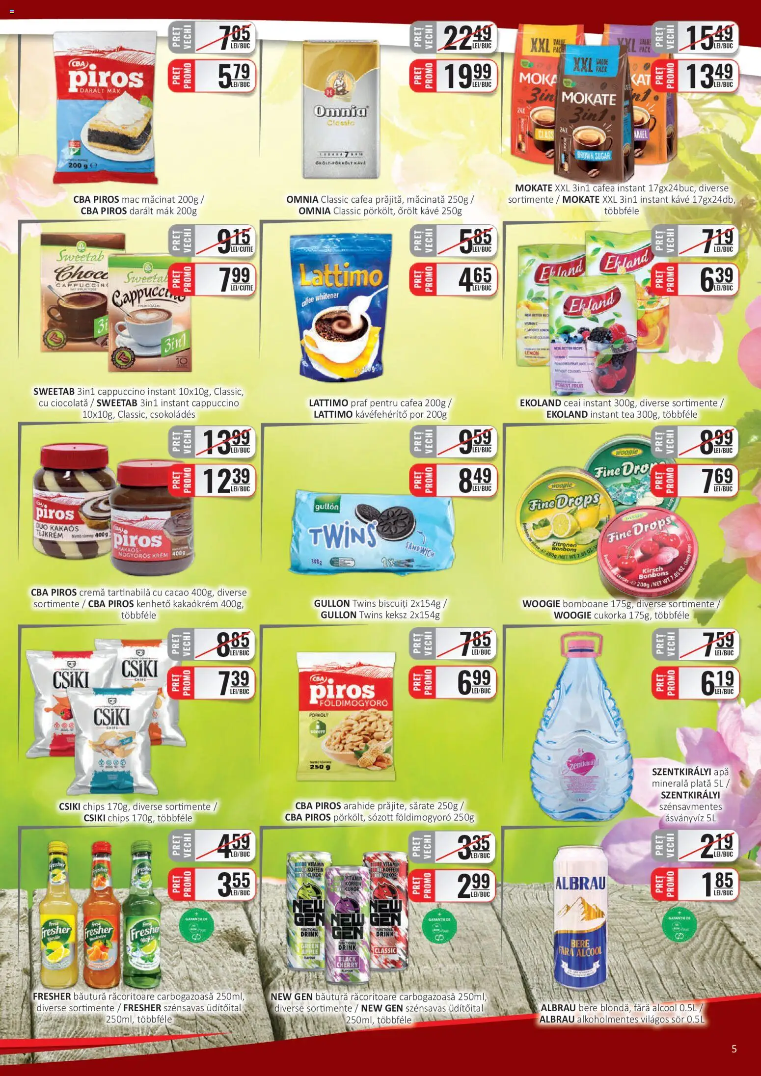 Catalog CBA 16 - 29 Aprilie 2026 | Pagina 5 | Produse: Cutie, Cremă, Ciocolată, Bere