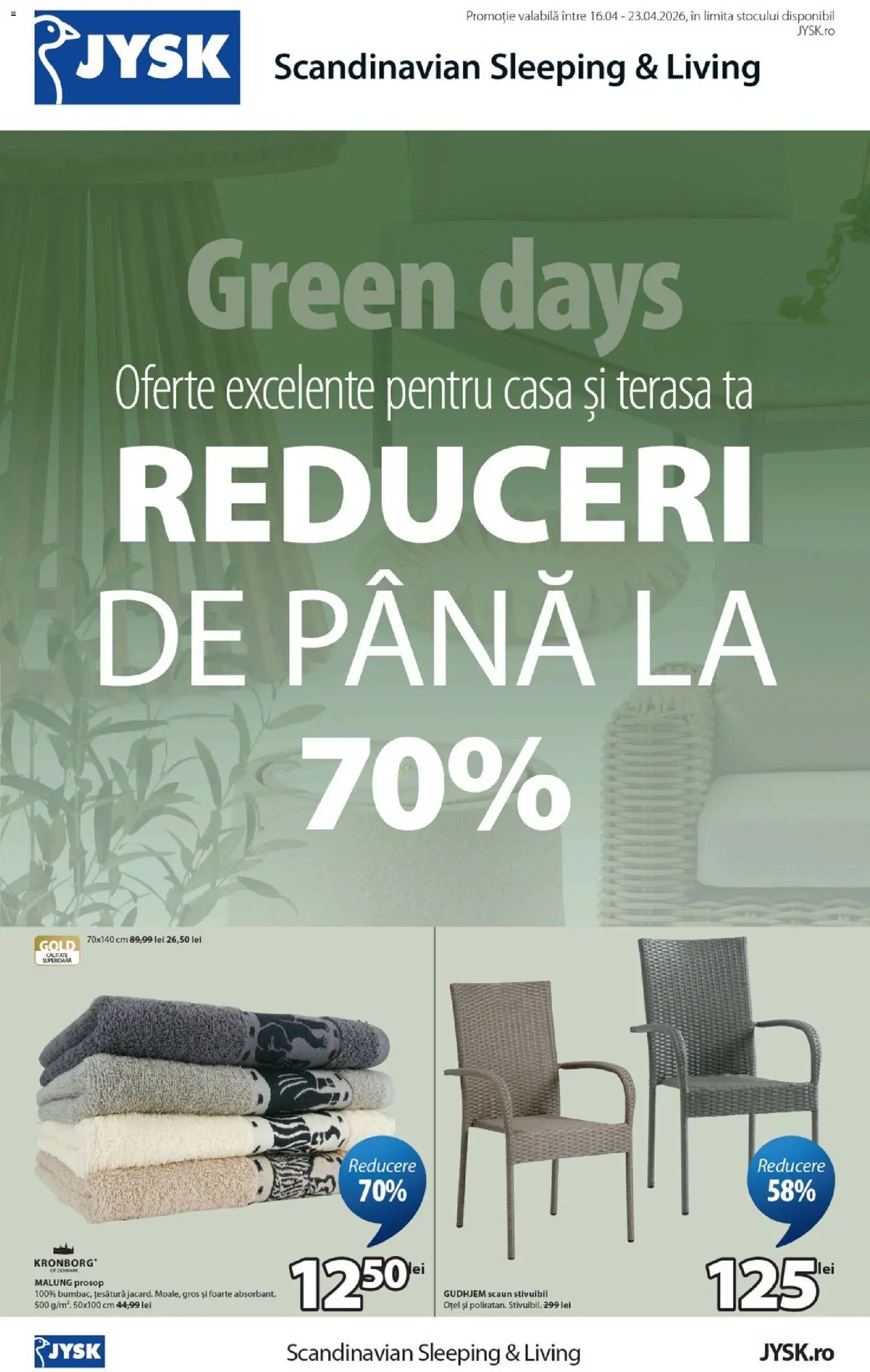 Catalog JYSK 16 - 22 Aprilie 2026 | Pagina 1