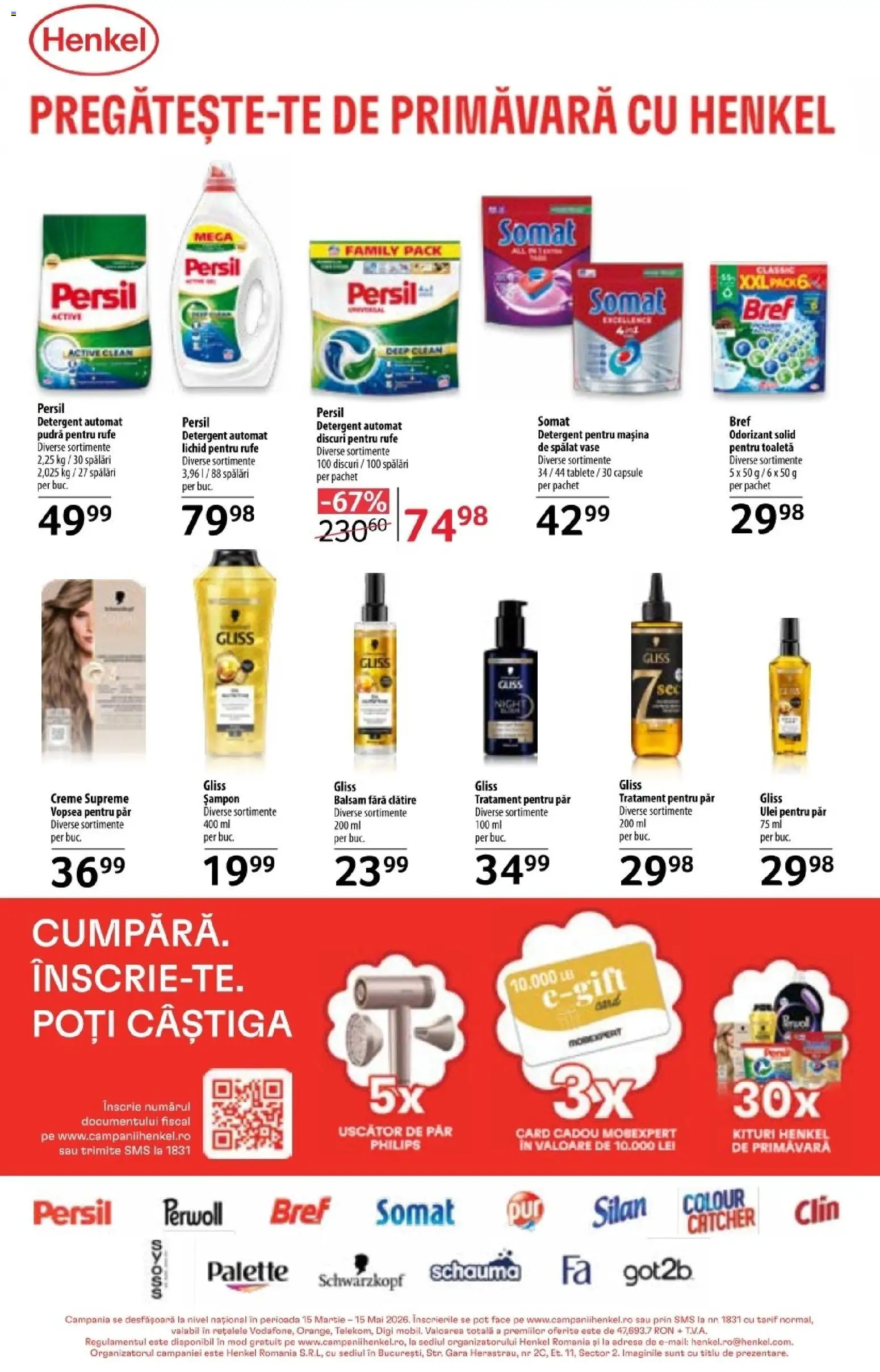 Catalog Selgros 17 - 29 Aprilie 2026 | Pagina 19 | Produse: Uscător, Uscător De Păr, Șampon, Detergent