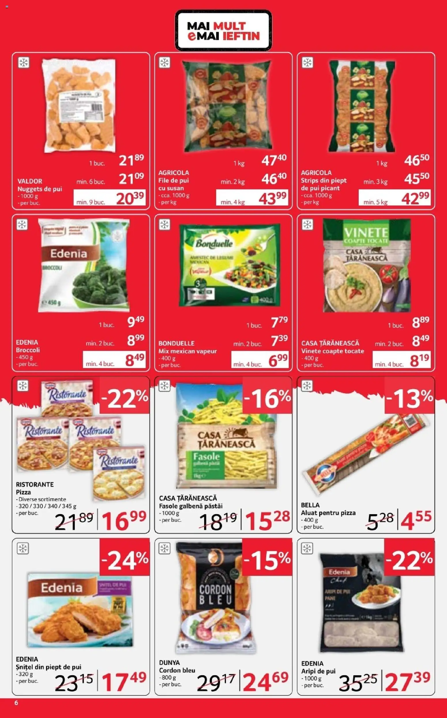 Catalog Selgros 17 - 29 Aprilie 2026 | Pagina 6 | Produse: Hacıyatmaz Kedi Oyuncağı, Cordon bleu, Aluat, Pizza