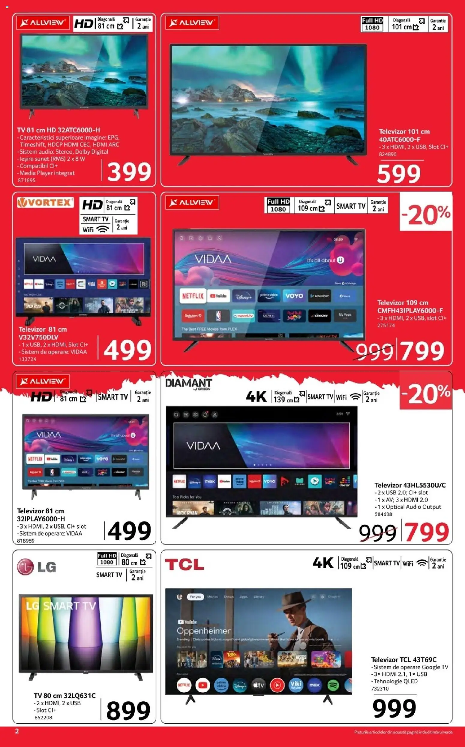 Catalog Selgros 17 - 29 Aprilie 2026 | Pagina 2 | Produse: Televizor, Video, Player, Usb