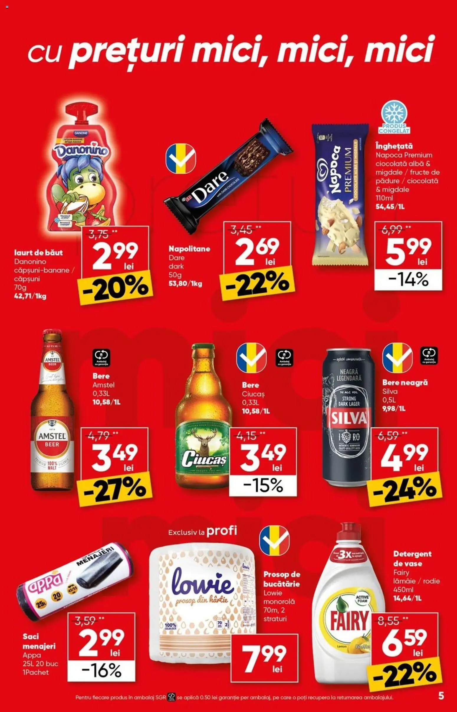 Catalog Profi 15 - 27 Aprilie 2026 | Pagina 5 | Produse: Migdale, Bere, Detergent, Lămâie