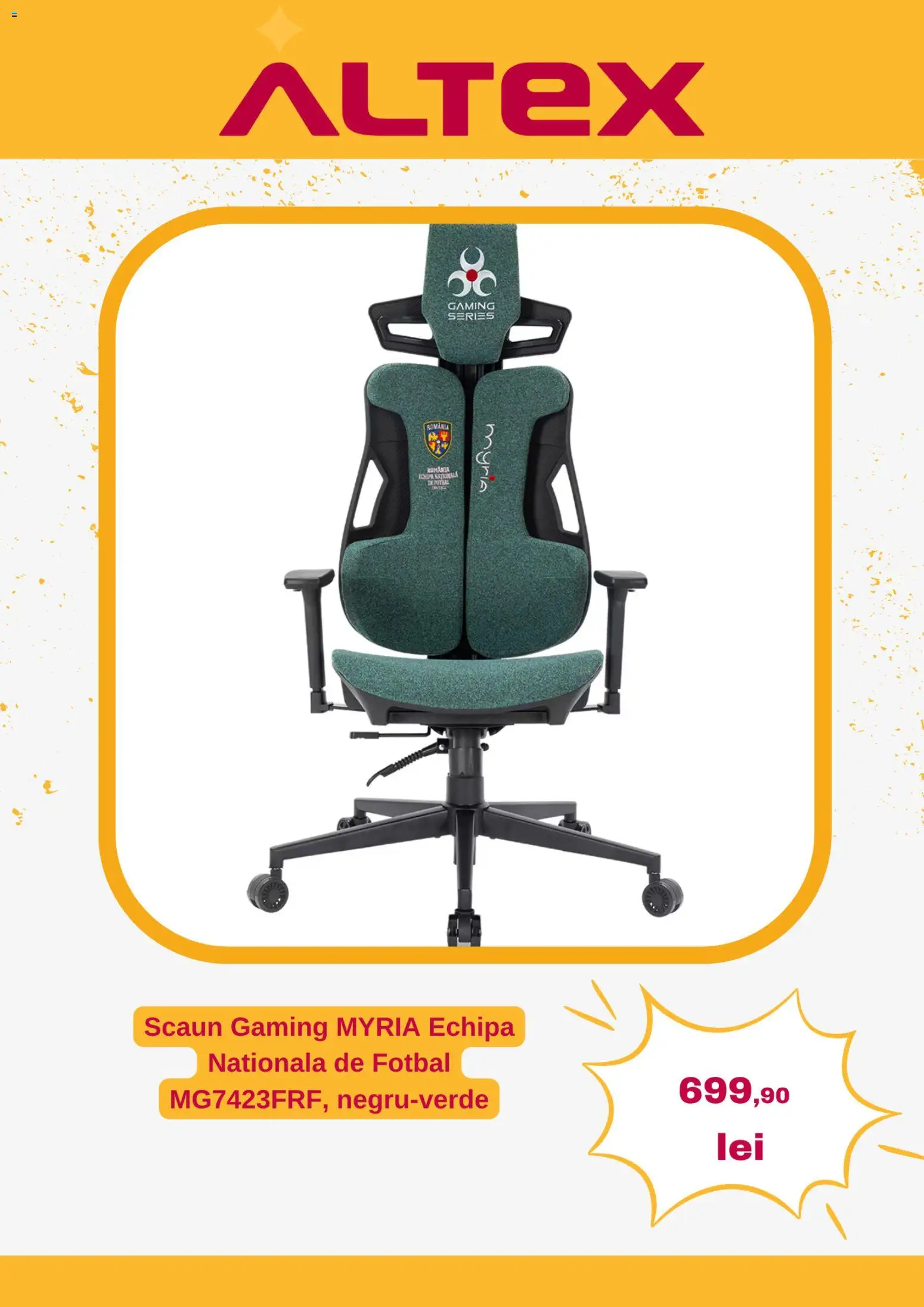 Catalog Altex 16 - 21 Aprilie 2026 | Pagina 5 | Produse: Scaun gaming, Scaun