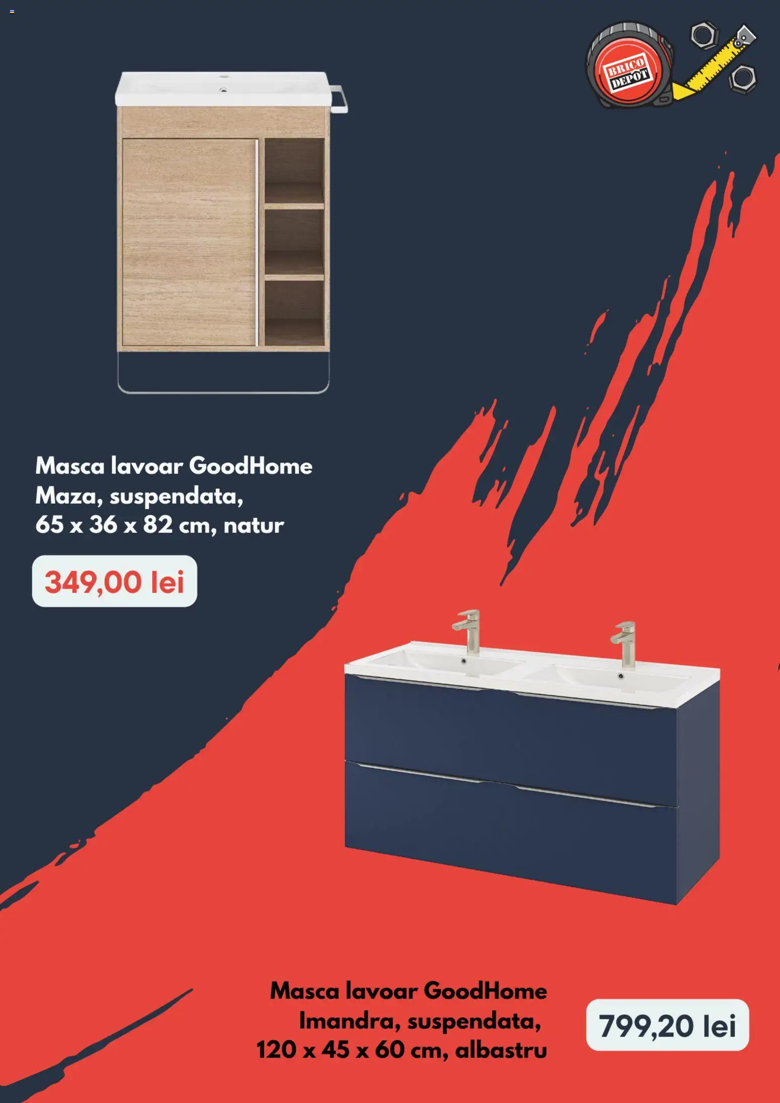 Catalog Brico Depot 16 - 28 Aprilie 2026 | Pagina 3 | Produse: Lavoar