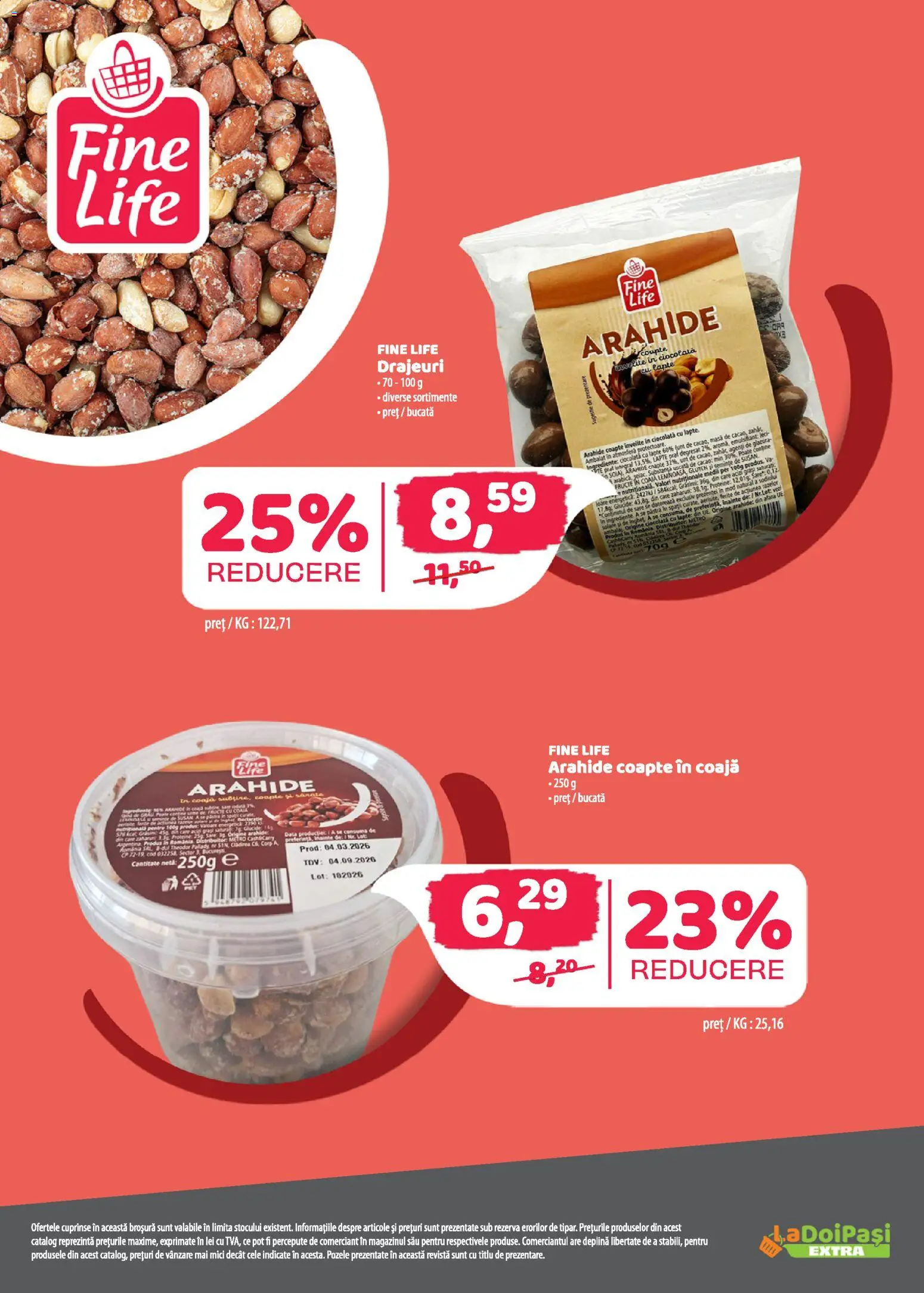 Catalog La Doi Pași 16 - 29 Aprilie 2026 | Pagina 14 | Produse: Lapte, Unt, Cacao, Sare