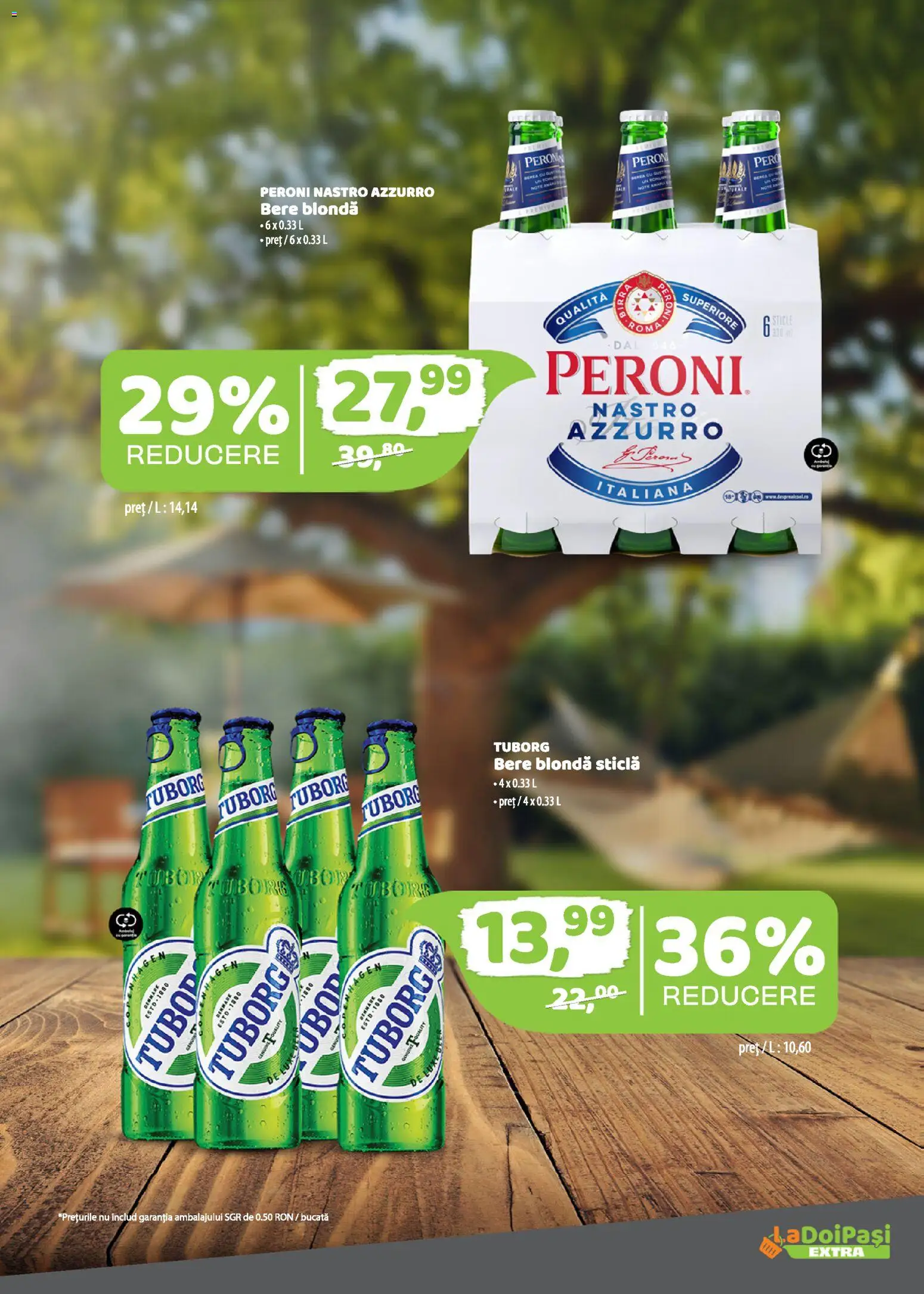 Catalog La Doi Pași 16 - 29 Aprilie 2026 | Pagina 3 | Produse: Bere