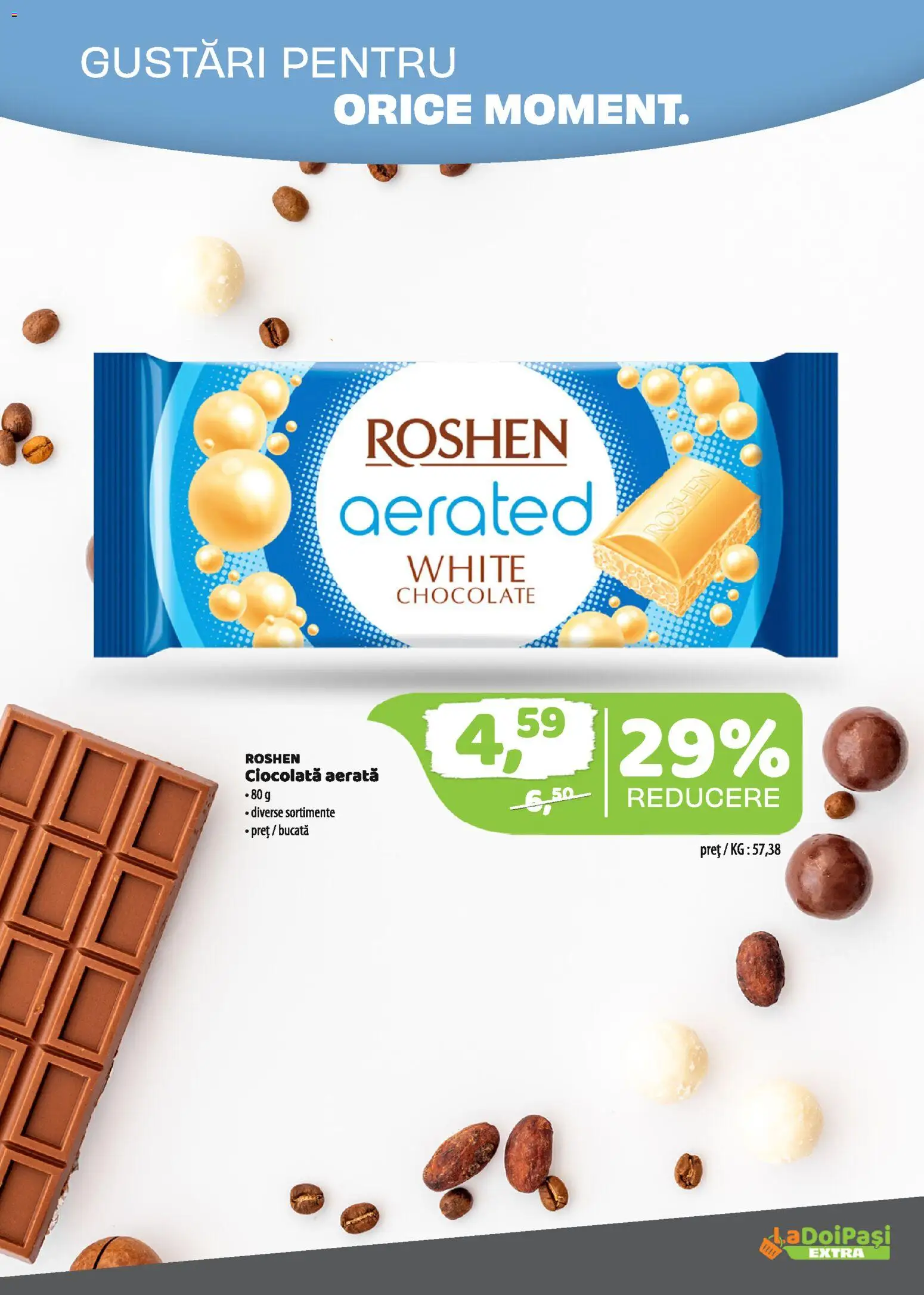 Catalog La Doi Pași 16 - 29 Aprilie 2026 | Pagina 6 | Produse: Ciocolată