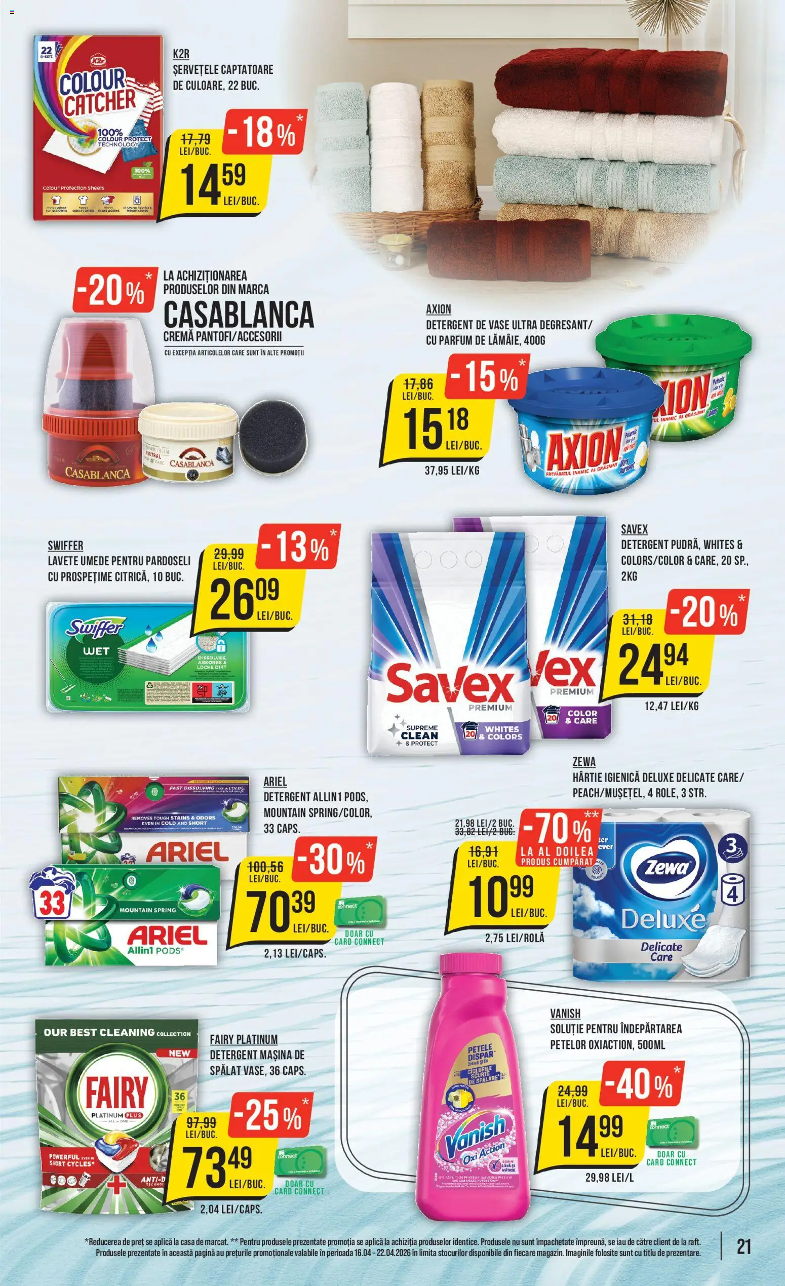 Catalog Mega Image 16 - 21 Aprilie 2026 | Pagina 21 | Produse: Raptiye, Detergent de vase, Parfum, Lavete