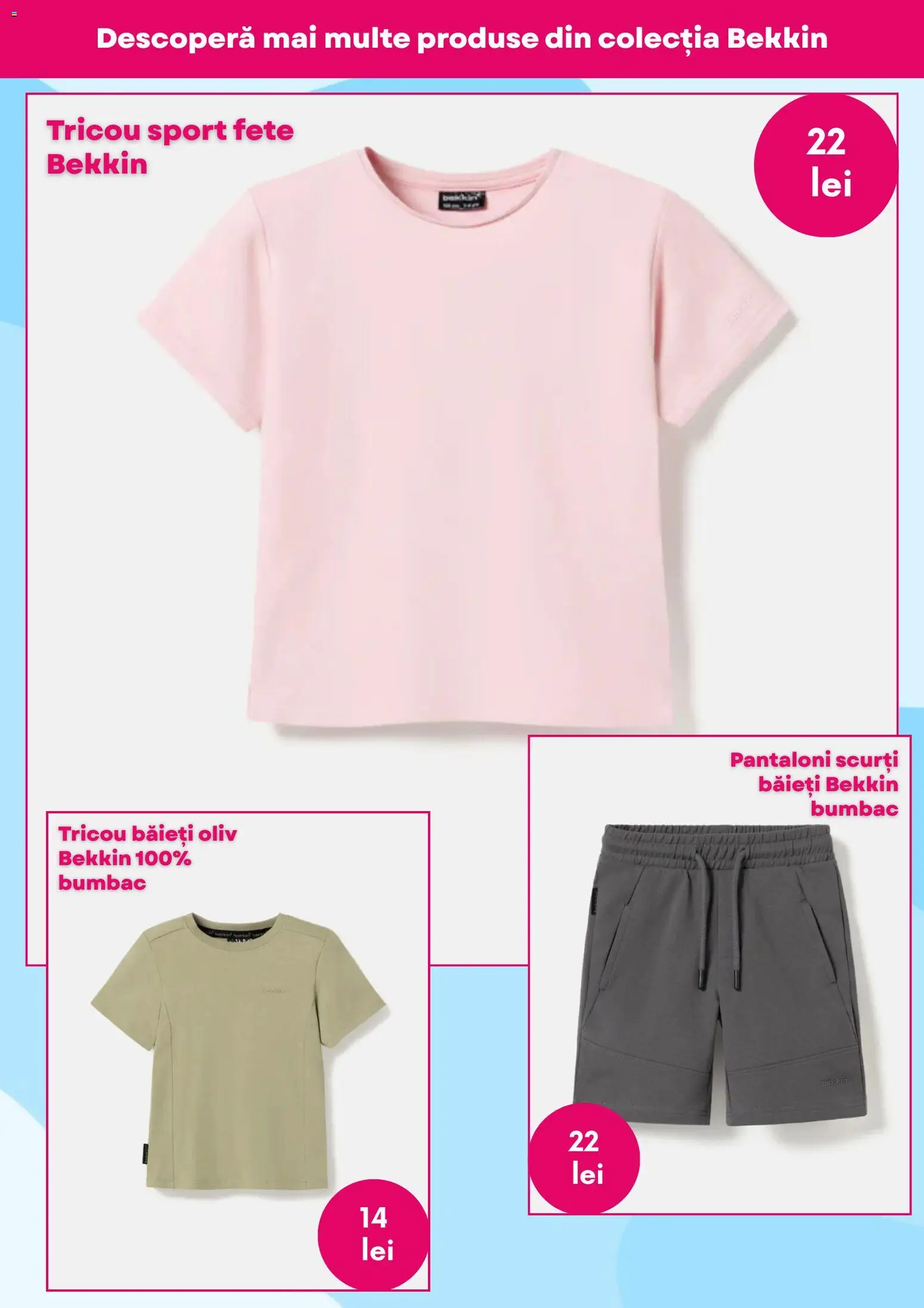 Catalog Pepco 16 - 21 Aprilie 2026 | Pagina 2 | Produse: Tricou, Pantaloni, Pantaloni scurți