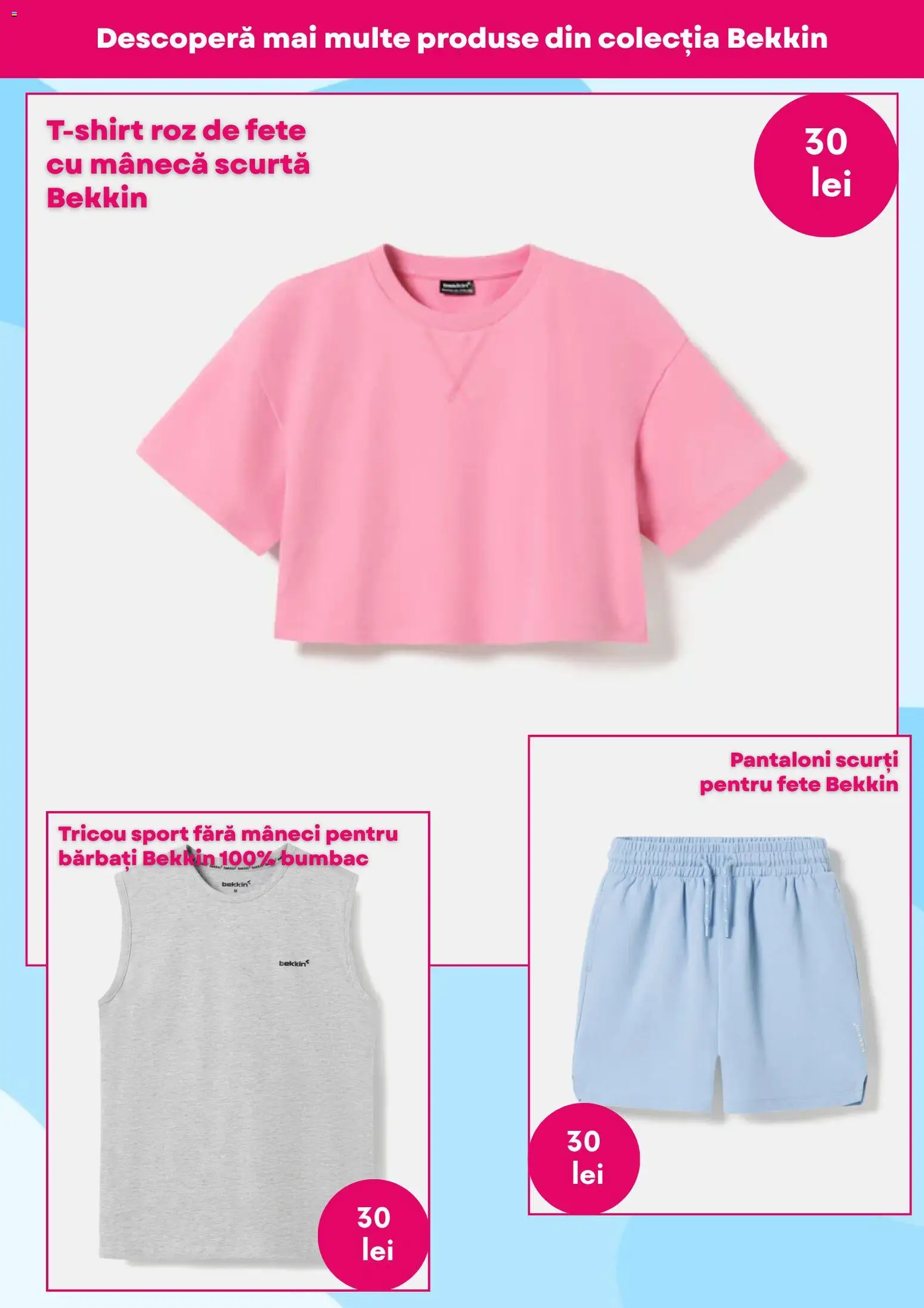 Catalog Pepco 16 - 21 Aprilie 2026 | Pagina 3 | Produse: Tricou, Pantaloni, Pantaloni scurți
