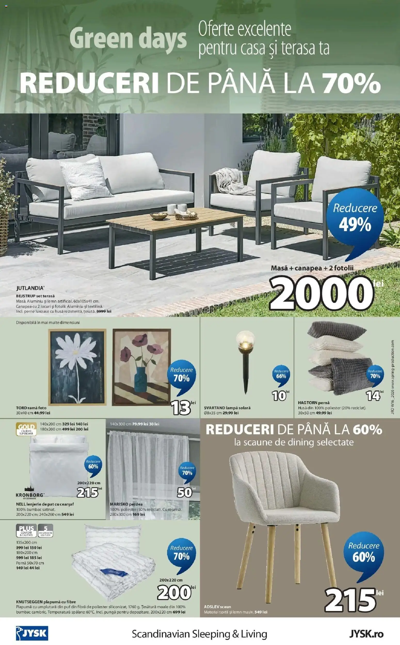 Catalog JYSK 16 - 22 Aprilie 2026 | Pagina 8 | Produse: Pat, Perdea, Plapumă, Ramă foto