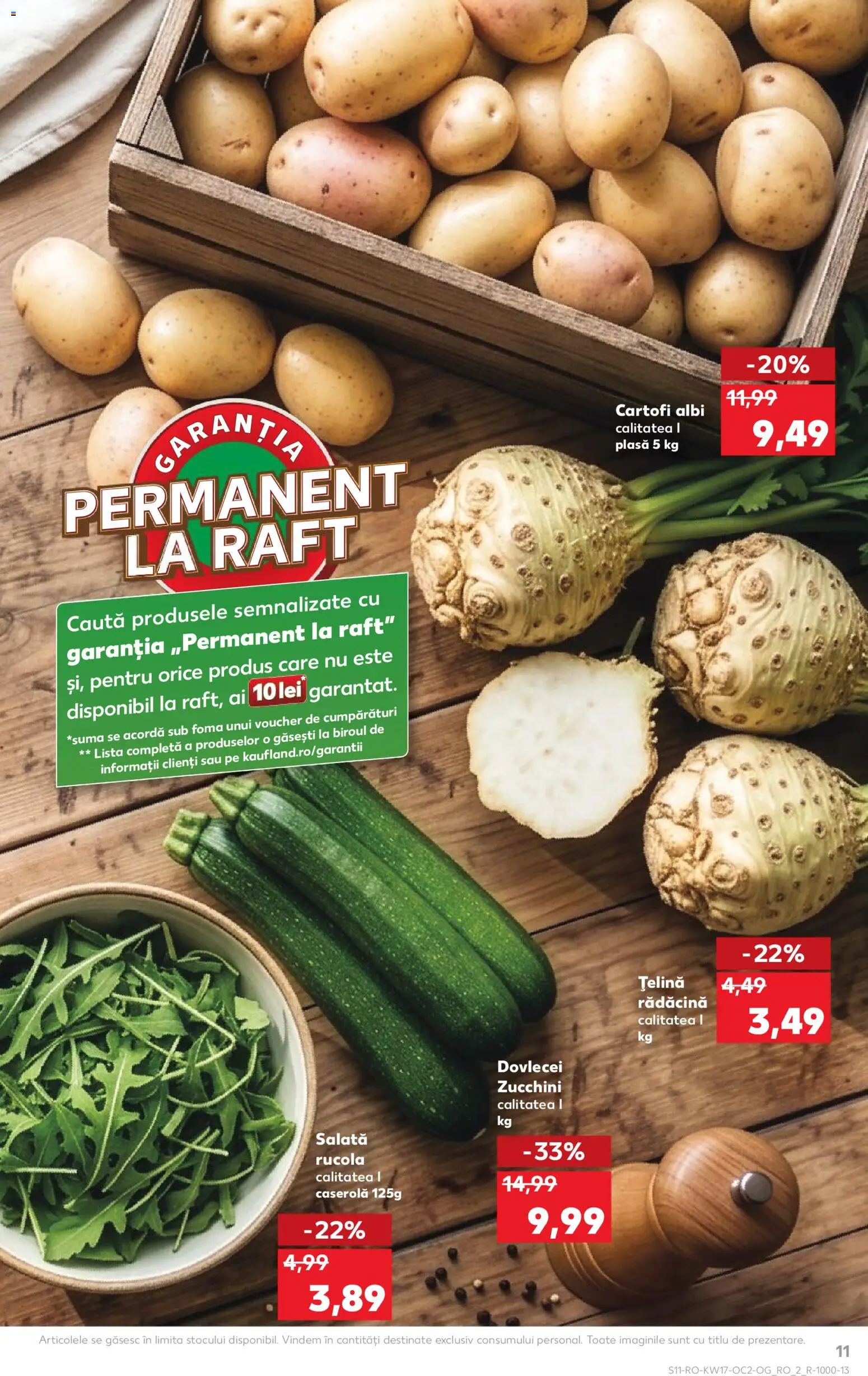 Catalog Kaufland 22 - 27 Aprilie 2026 | Pagina 11 | Produse: Raft, Țelină, Salată, Cartofi