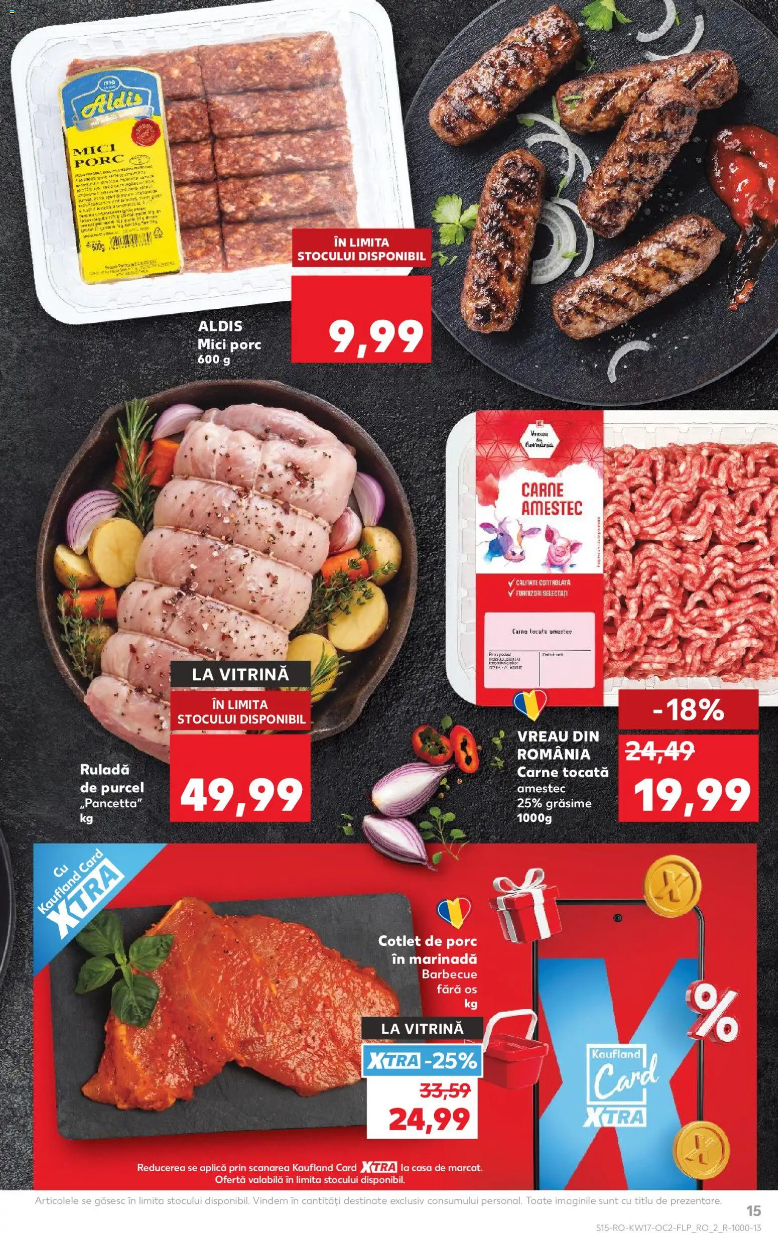 Catalog Kaufland 22 - 27 Aprilie 2026 | Pagina 15 | Produse: Lait de coco, Vitrină, Mici, Carne tocată