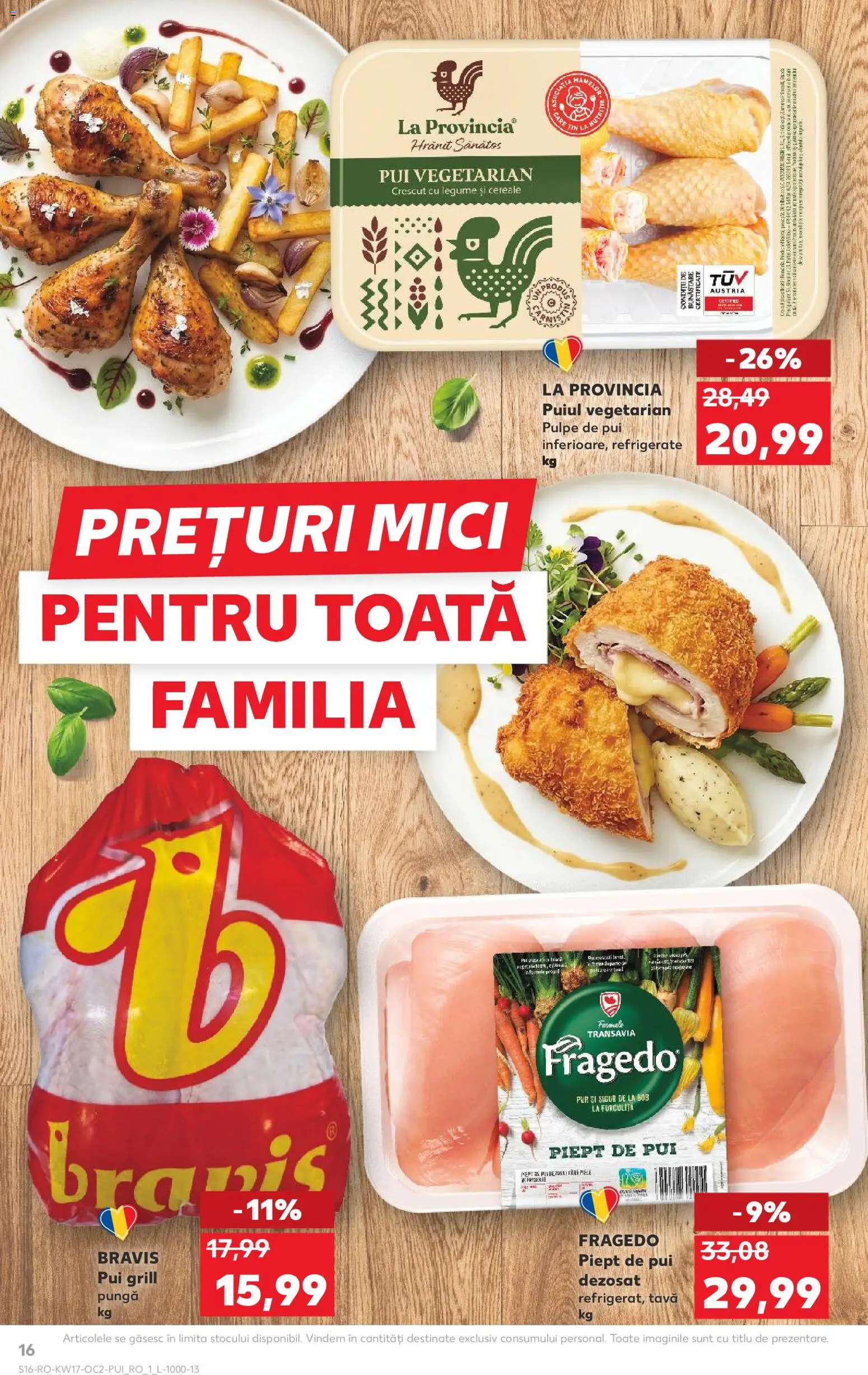 Catalog Kaufland 22 - 27 Aprilie 2026 | Pagina 16 | Produse: Pungă, Grill, Mici, Legume