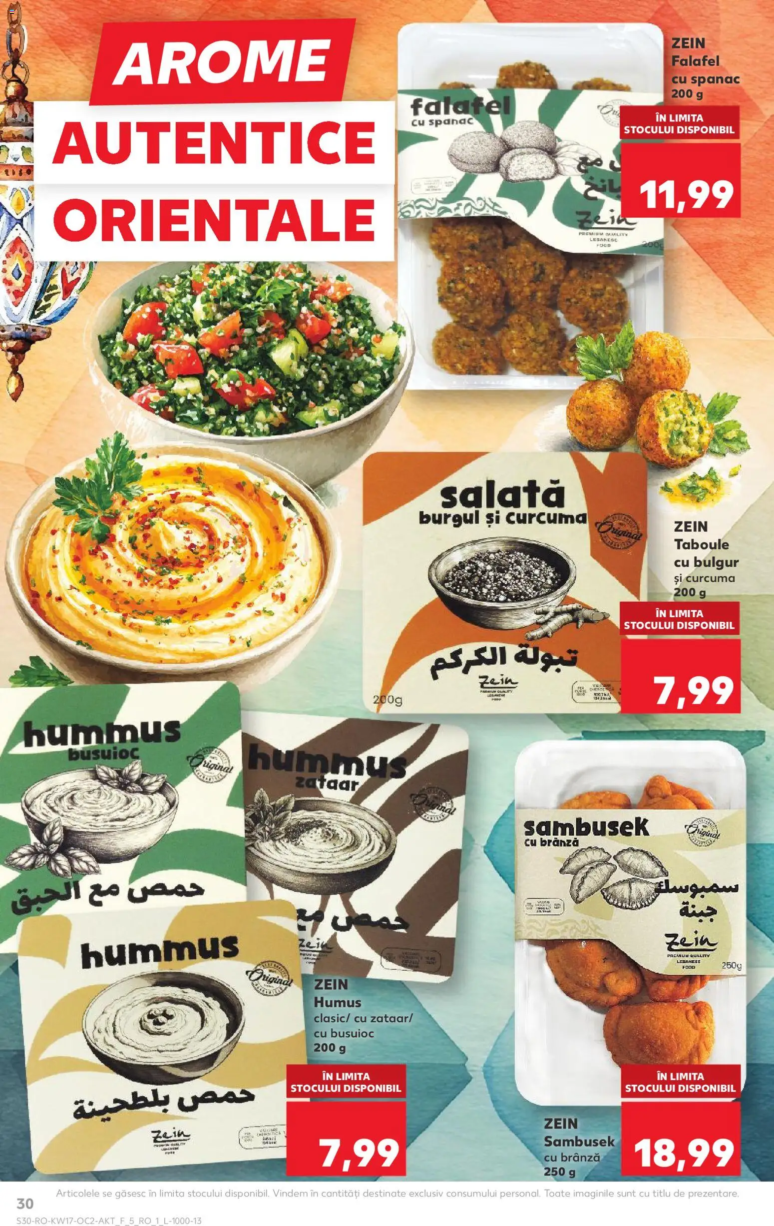 Catalog Kaufland 22 - 27 Aprilie 2026 | Pagina 30 | Produse: Brânză, Salată, Humus