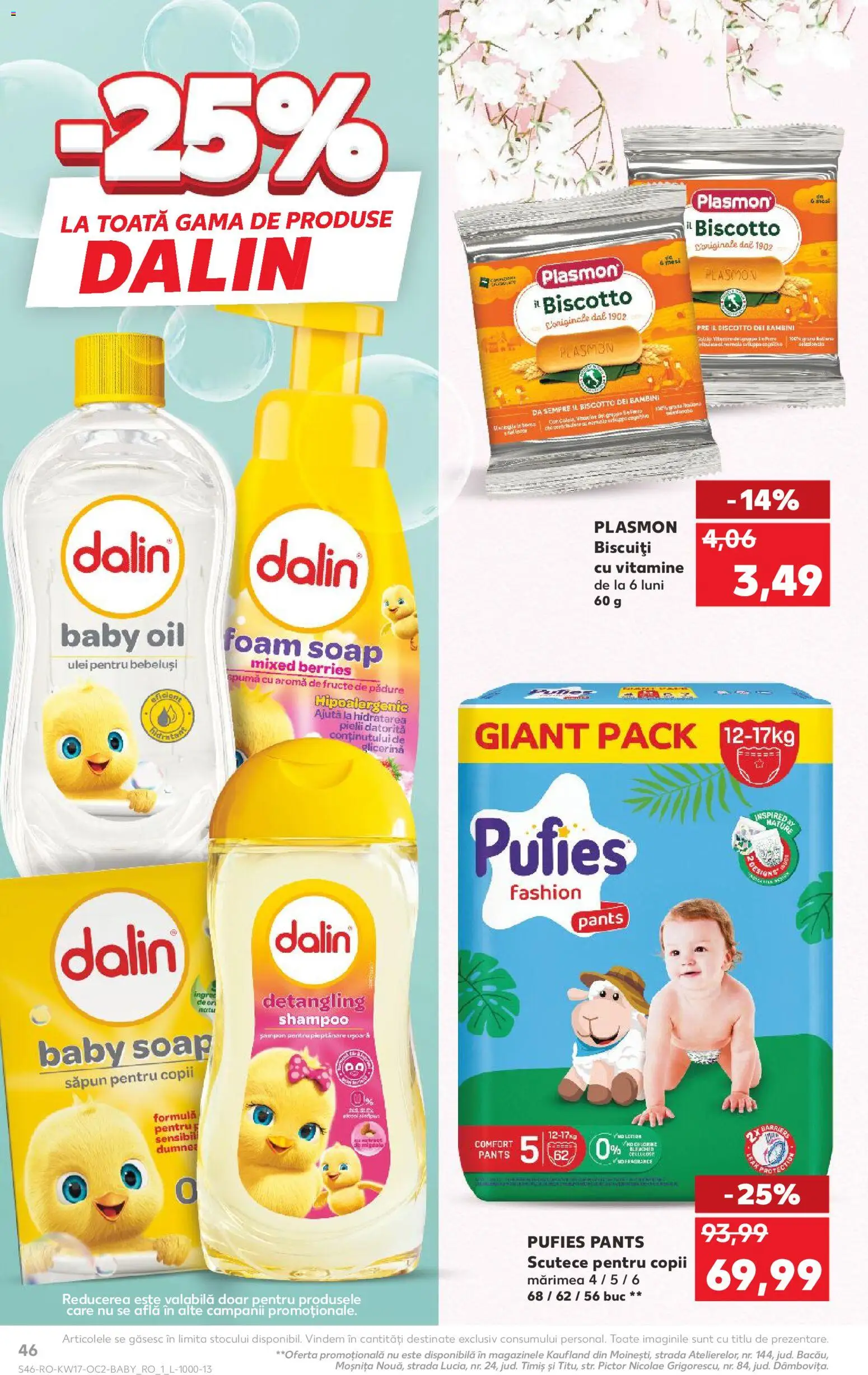 Catalog Kaufland 22 - 27 Aprilie 2026 | Pagina 46 | Produse: Șampon, Săpun, Scutece, Fructe