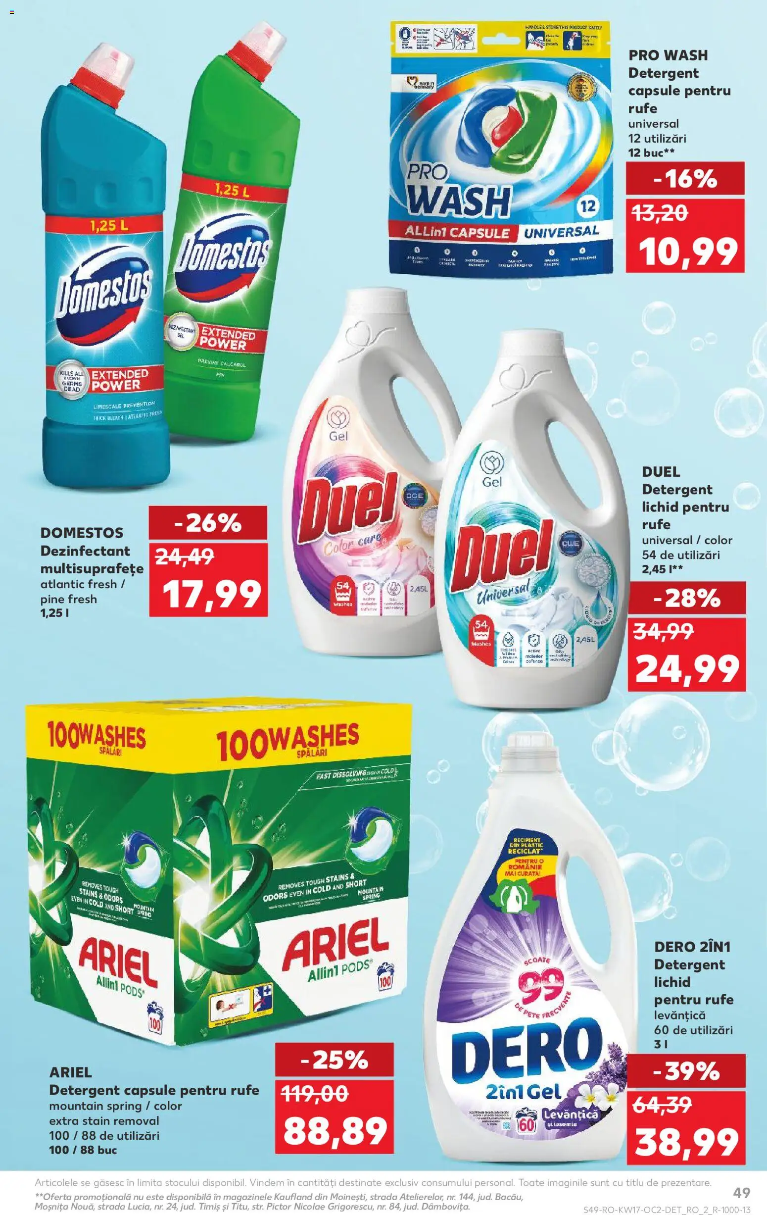 Catalog Kaufland 22 - 27 Aprilie 2026 | Pagina 49 | Produse: Detergent