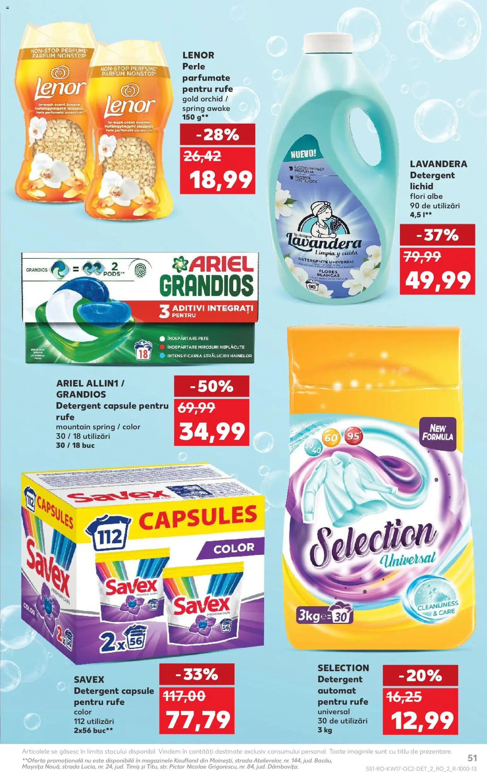 Catalog Kaufland 22 - 27 Aprilie 2026 | Pagina 51 | Produse: Kedi Ödül Oyuncakları, Akrilik boya, Parfum, Detergent