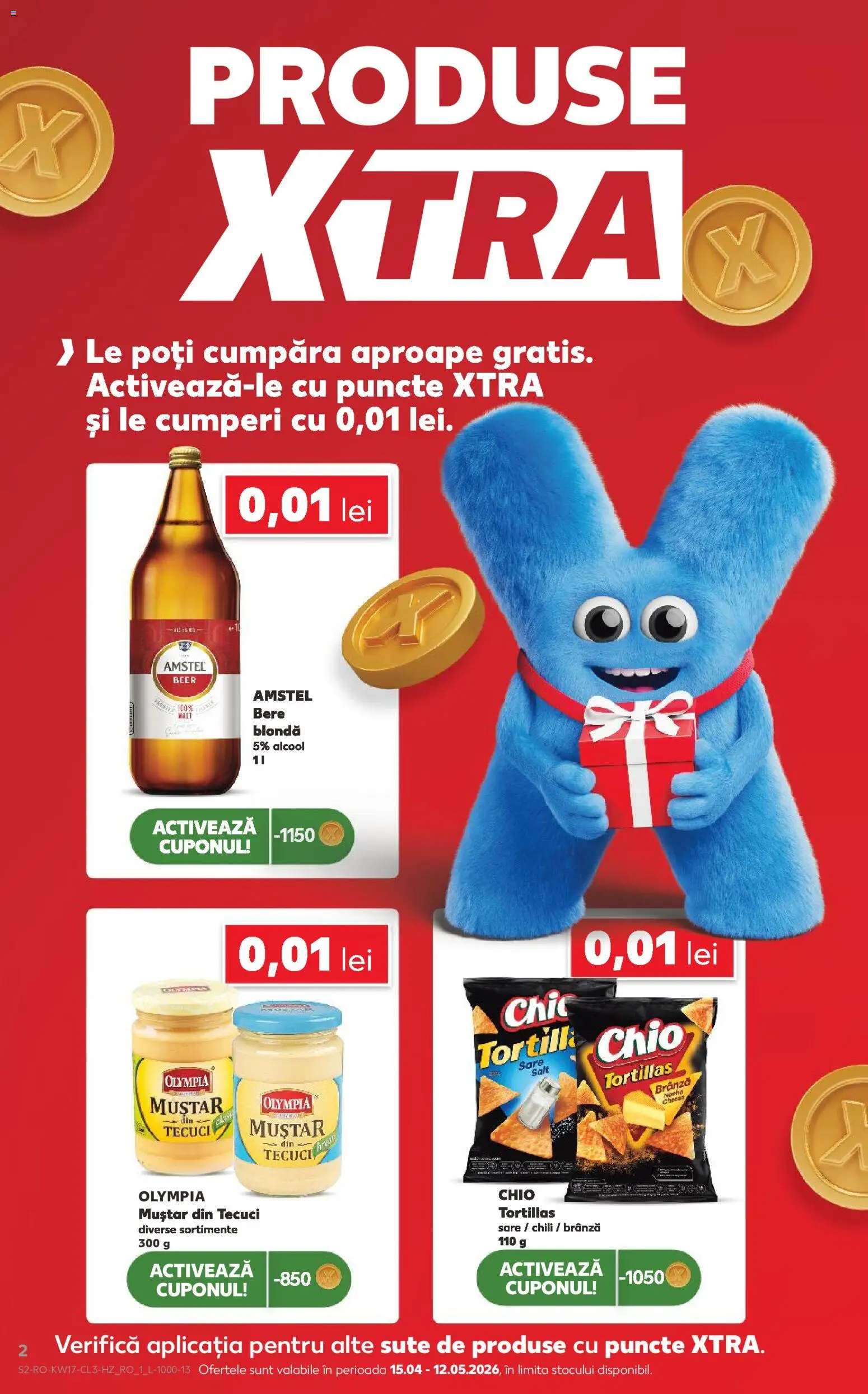Catalog Kaufland 22 - 27 Aprilie 2026 | Pagina 2 | Produse: Brânză, Bere, Tortillas, Sare