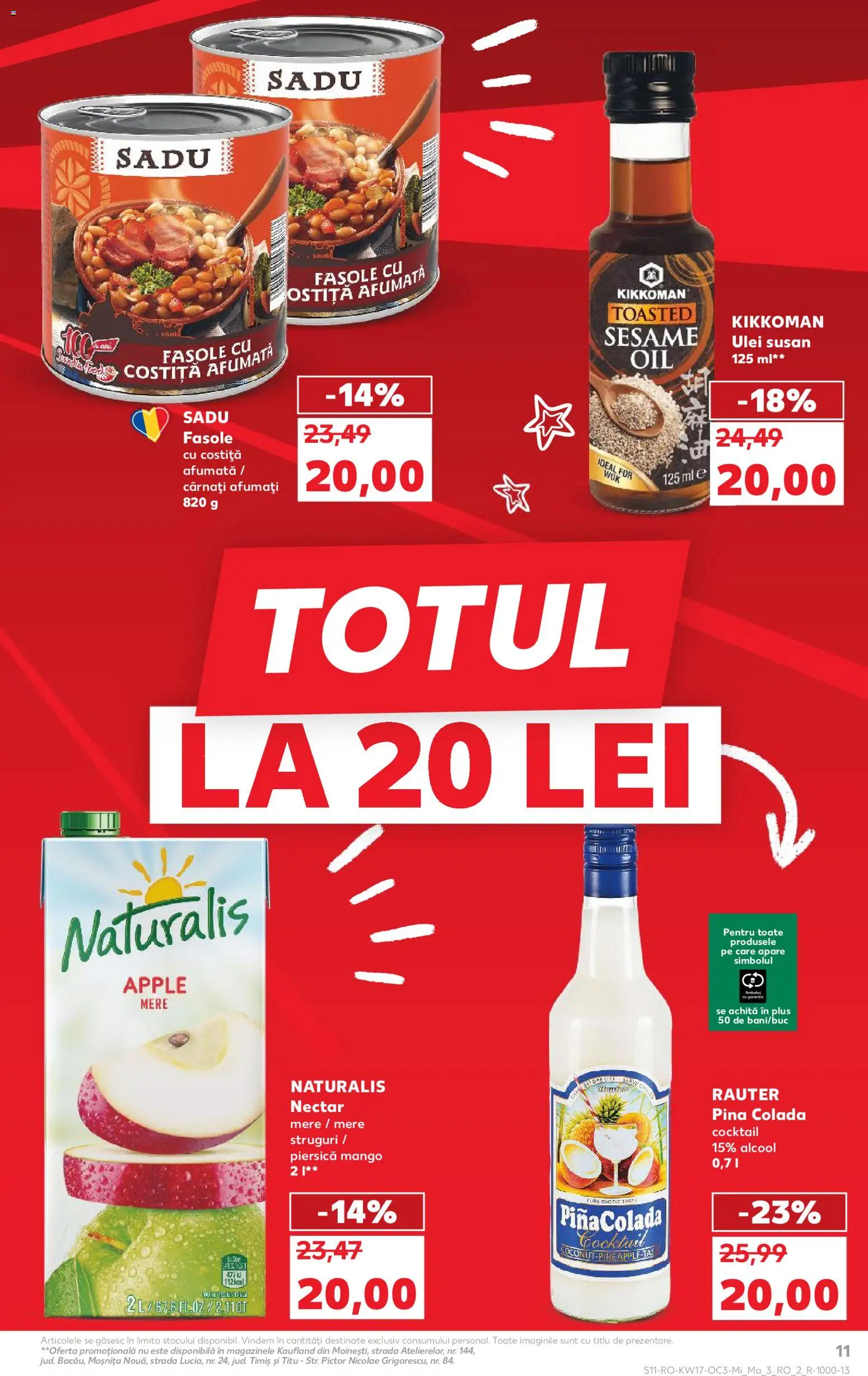 Catalog Kaufland 22 - 27 Aprilie 2026 | Pagina 11 | Produse: Piersică, Ulei, Mere, Cârnați
