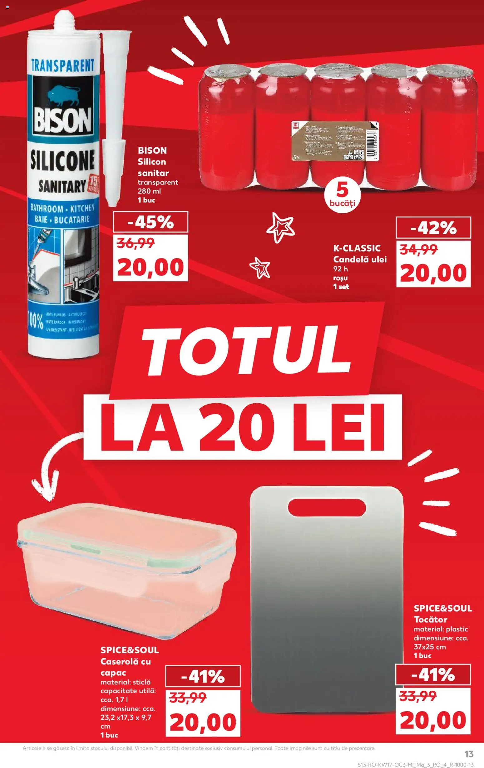 Catalog Kaufland 22 - 27 Aprilie 2026 | Pagina 13 | Produse: Tocător, Ulei