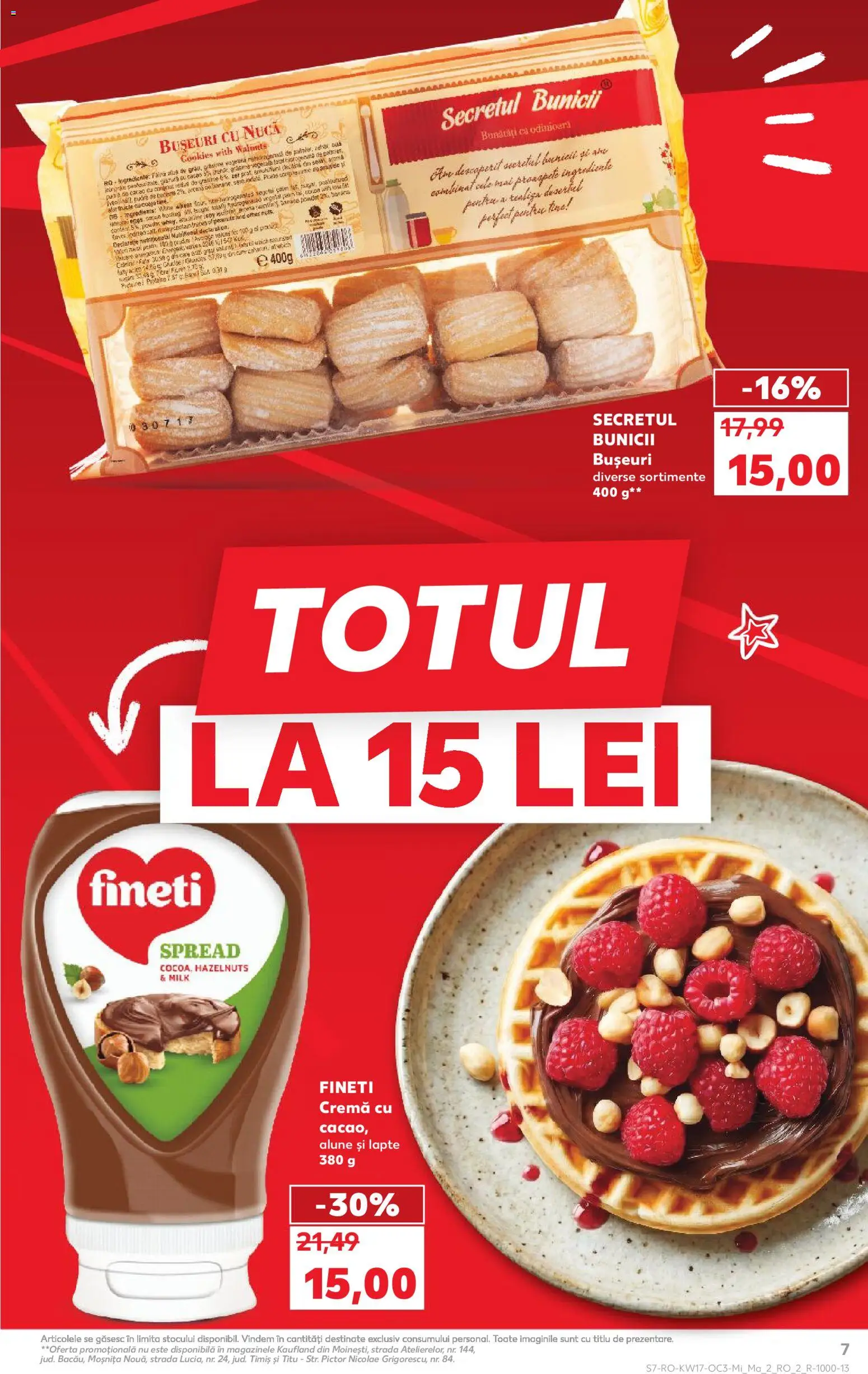 Catalog Kaufland 22 - 27 Aprilie 2026 | Pagina 7 | Produse: Alune, Lapte, Cremă