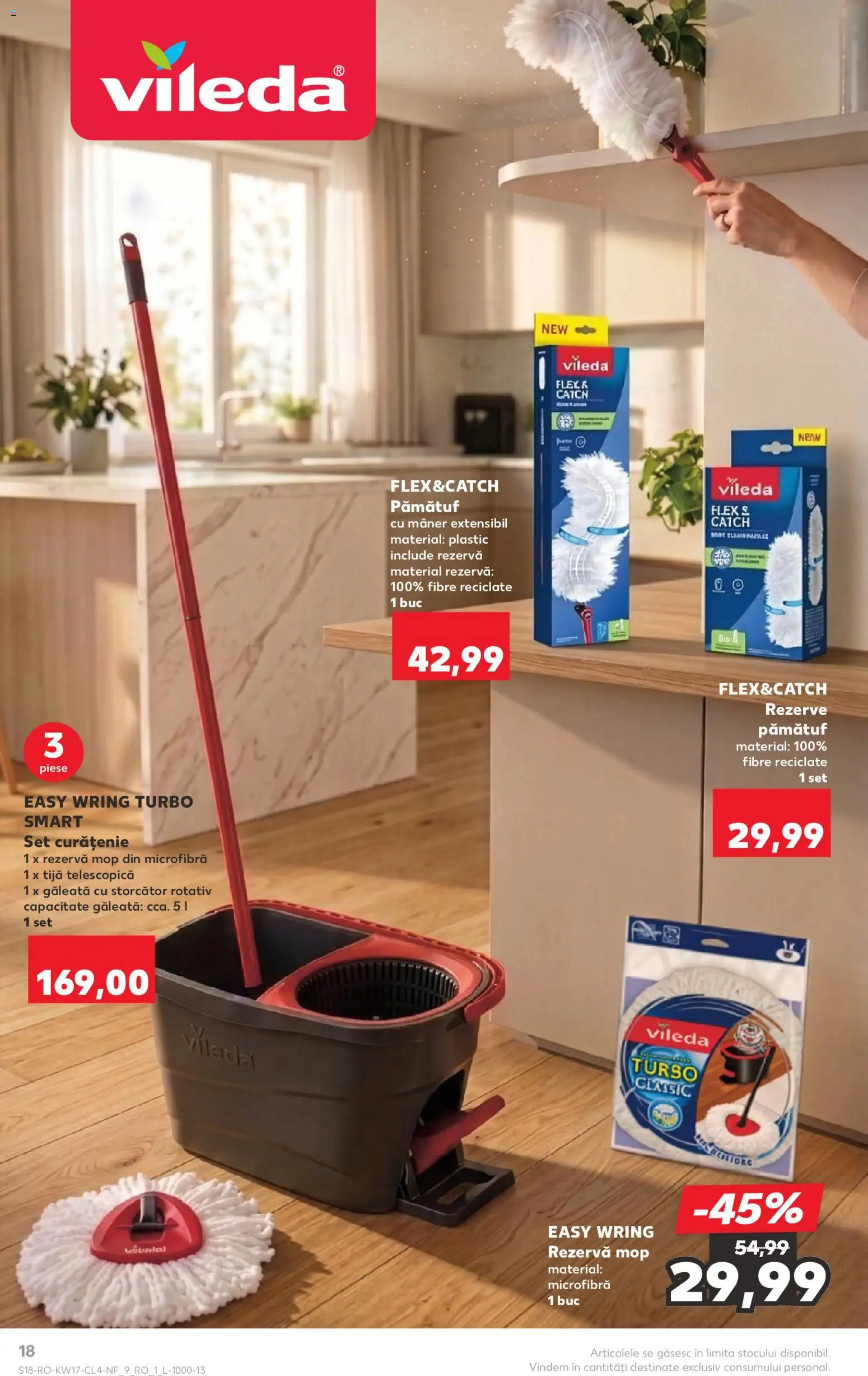 Catalog Kaufland 22 - 27 Aprilie 2026 | Pagina 18 | Produse: Storcător, Mop, Mâner