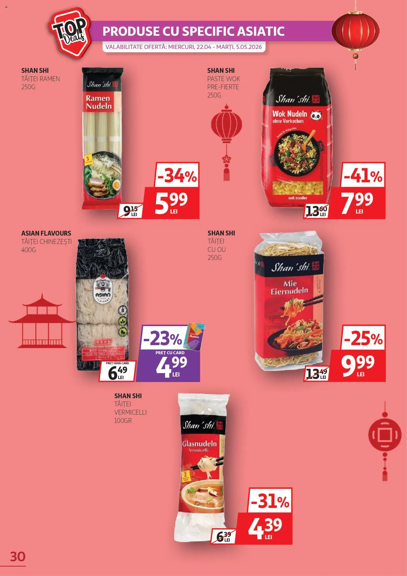 Catalog Auchan 22 Aprilie - 4 Mai 2026 | Pagina 30 | Produse: Noodles, Paste