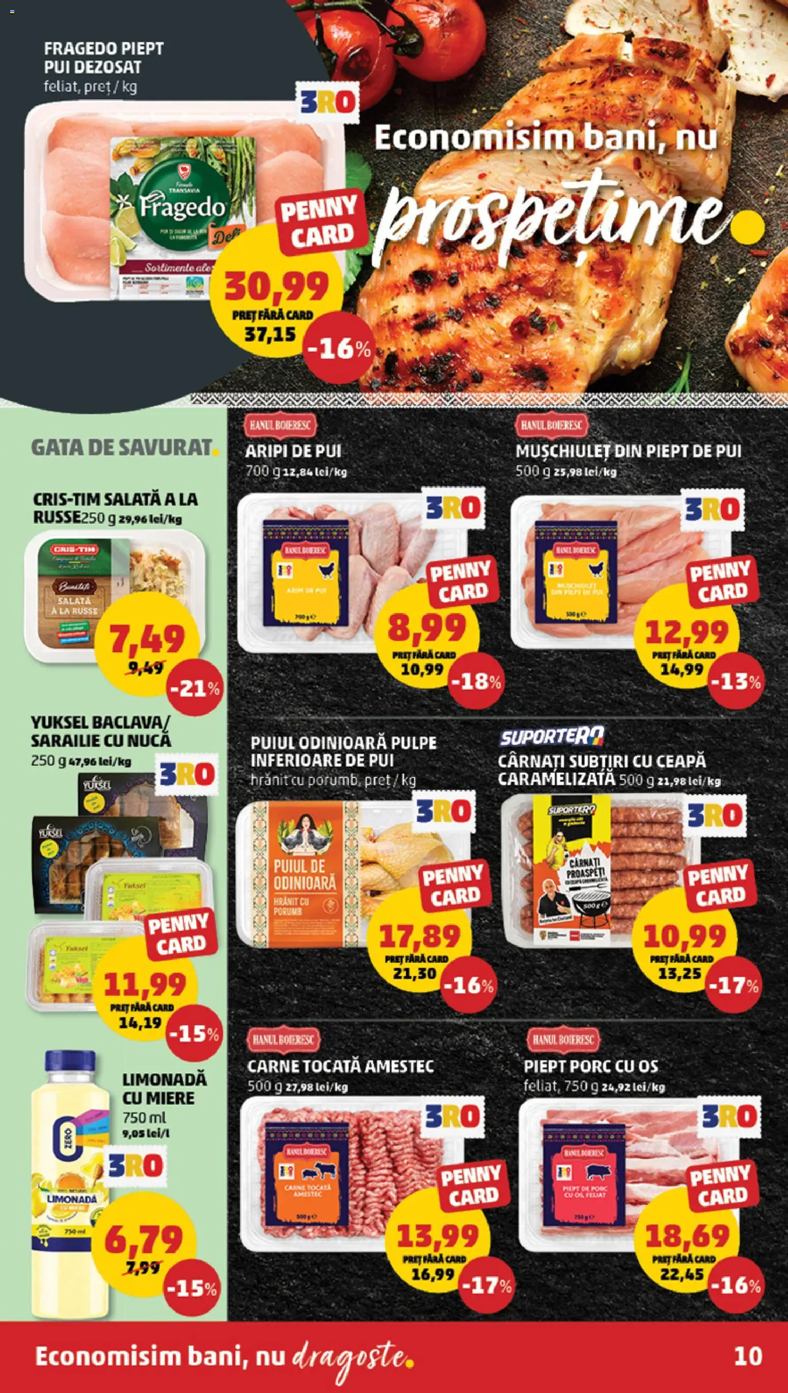 Catalog PENNY Market 22 - 27 Aprilie 2026 | Pagina 10 | Produse: Sıcak su torbası, Salată, Ceapă, Cârnați