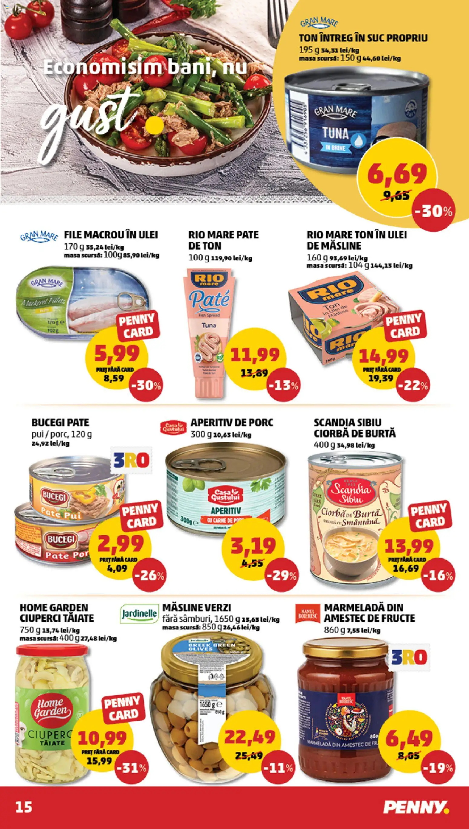 Catalog PENNY Market 22 - 27 Aprilie 2026 | Pagina 15 | Produse: Hacıyatmaz Kedi Oyuncağı, Măsline, Ulei, Suc