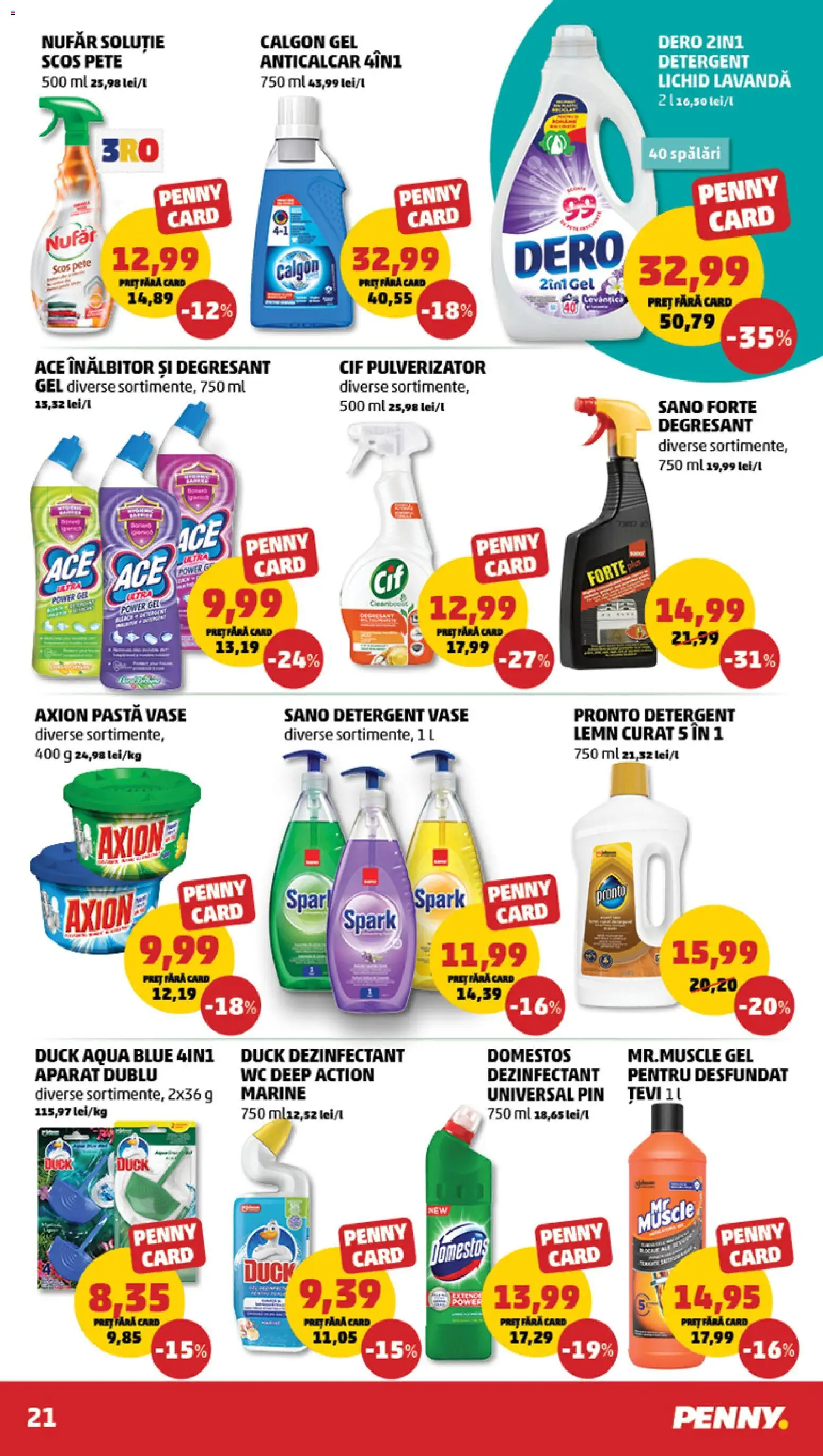 Catalog PENNY Market 22 - 27 Aprilie 2026 | Pagina 21 | Produse: Detergent, Paste