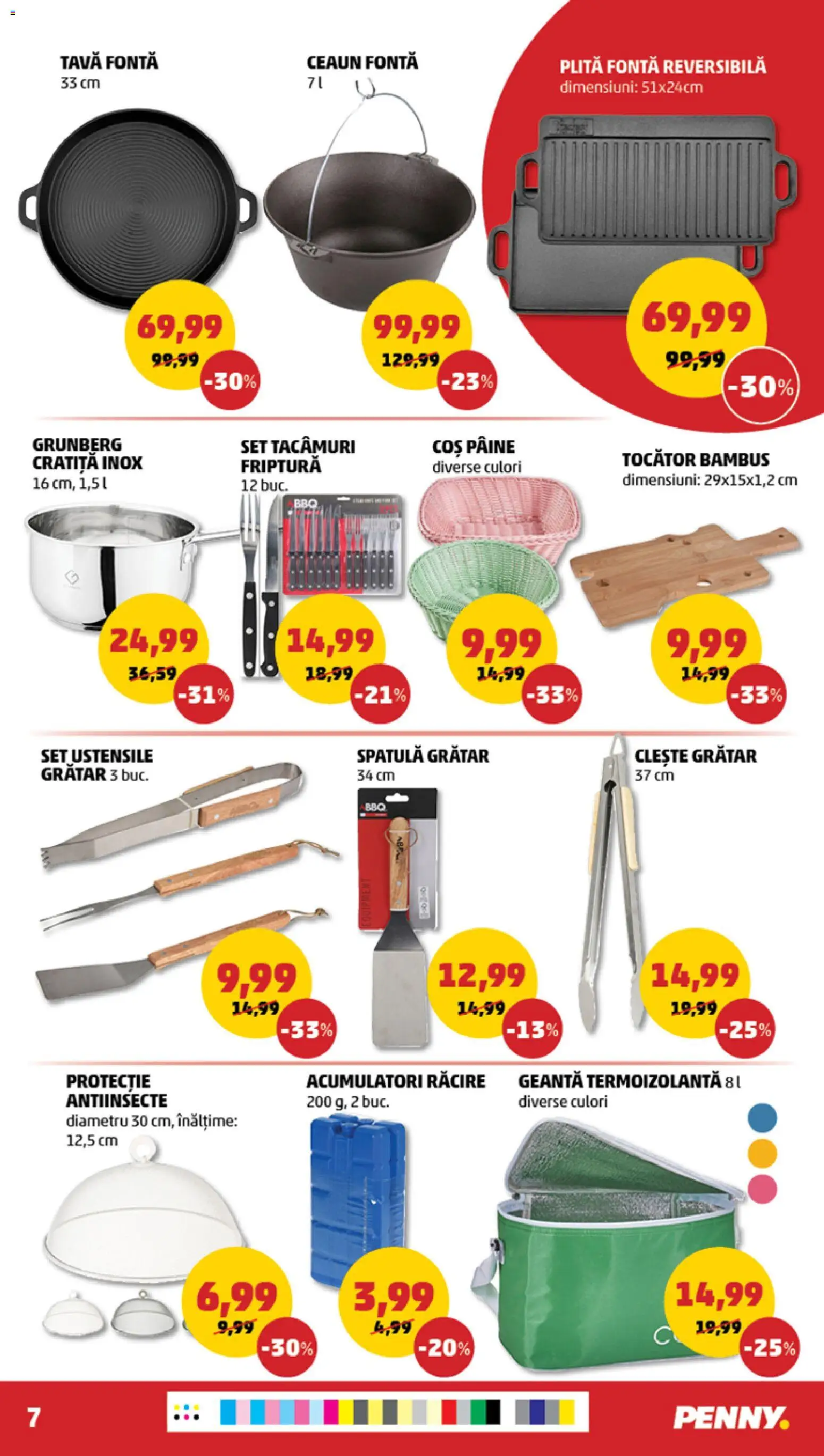 Catalog PENNY Market 22 - 27 Aprilie 2026 | Pagina 7 | Produse: Geantă, Plită, Clește, Tocător