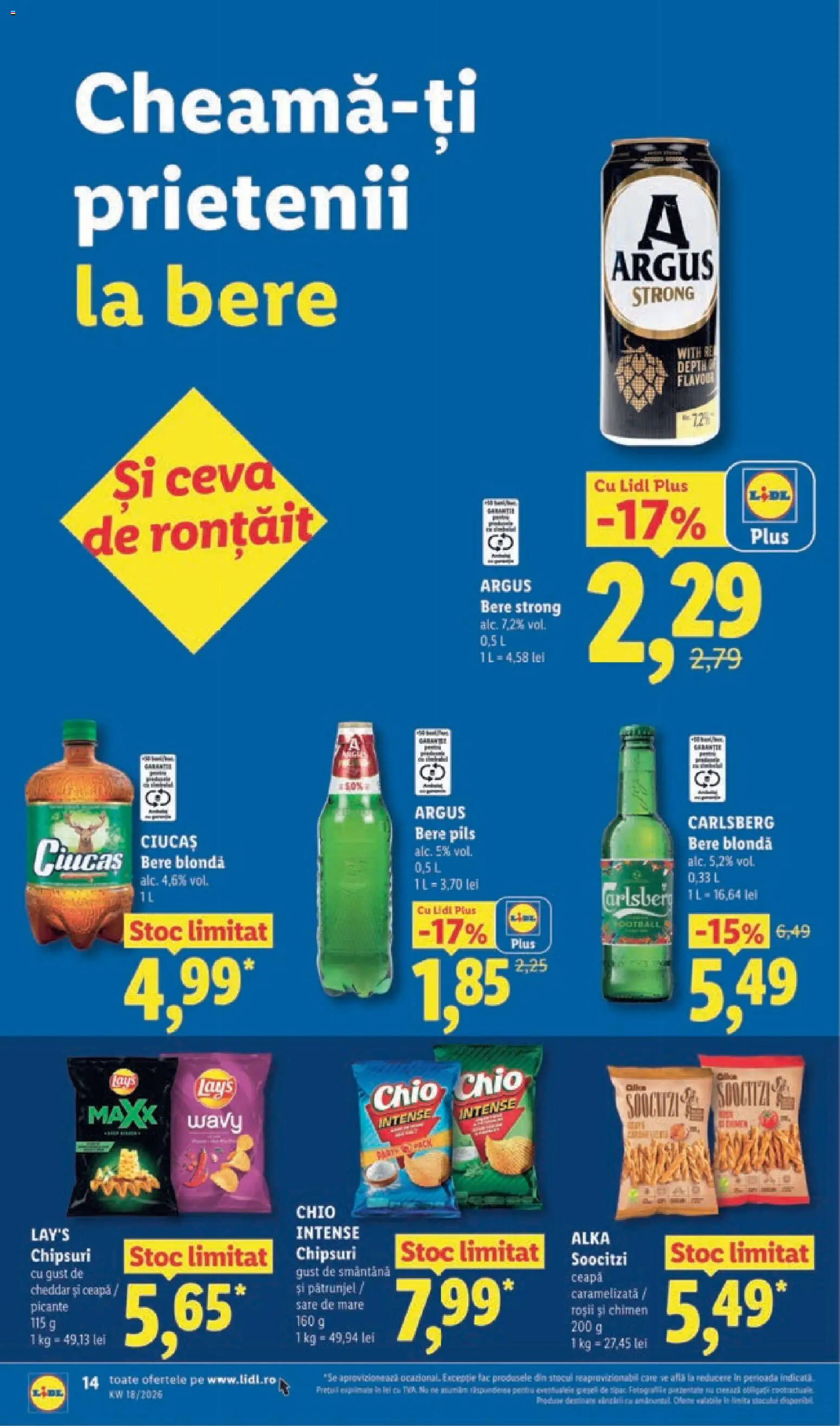 Catalog LIDL 27 Aprilie - 2 Mai 2026 | Pagina 14 | Produse: Pătrunjel, Bere, Ceapă, Sare