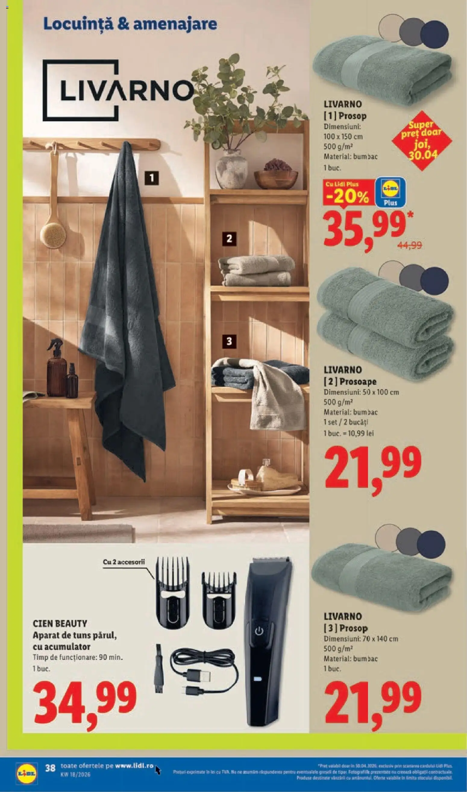 Catalog LIDL 27 Aprilie - 2 Mai 2026 | Pagina 38 | Produse: Trimmer