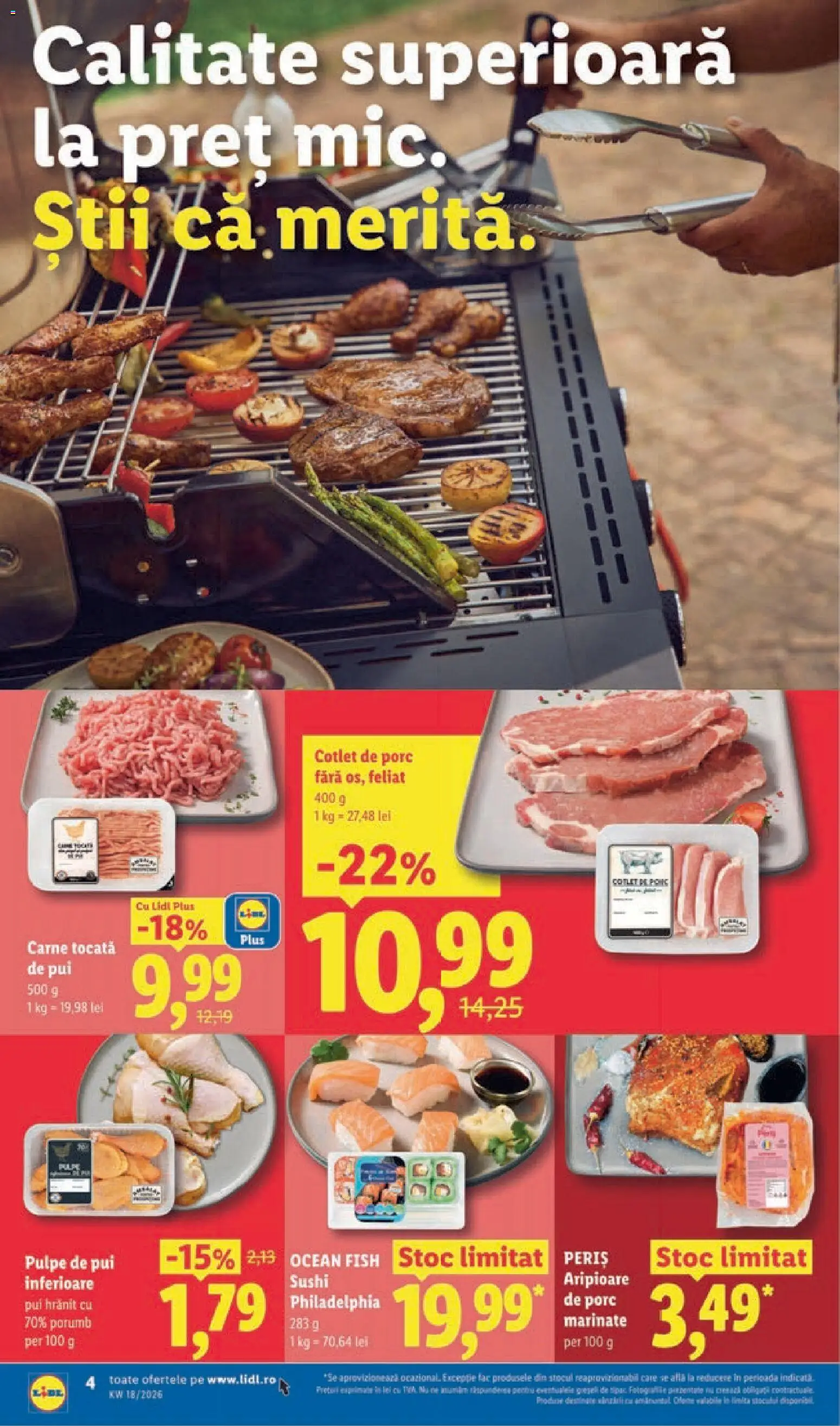 Catalog LIDL 27 Aprilie - 2 Mai 2026 | Pagina 4 | Produse: Lait de coco, Hacıyatmaz Kedi Oyuncağı, Kedi Oyun Alanları, Carne tocată