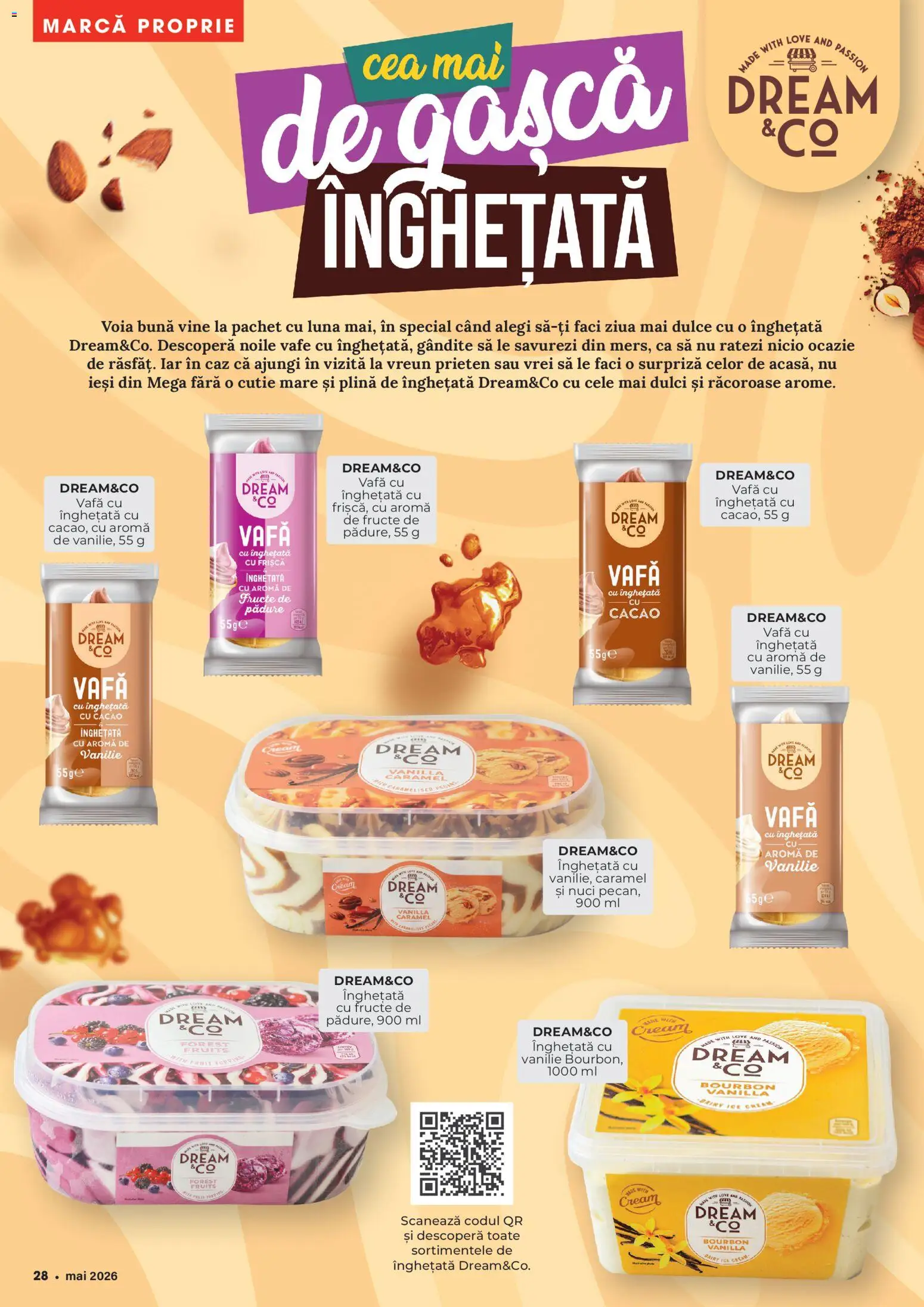 Catalog Mega Image 23 Aprilie - 25 Mai 2026 | Pagina 28 | Produse: Cutie, Cacao, Nuci, Fructe