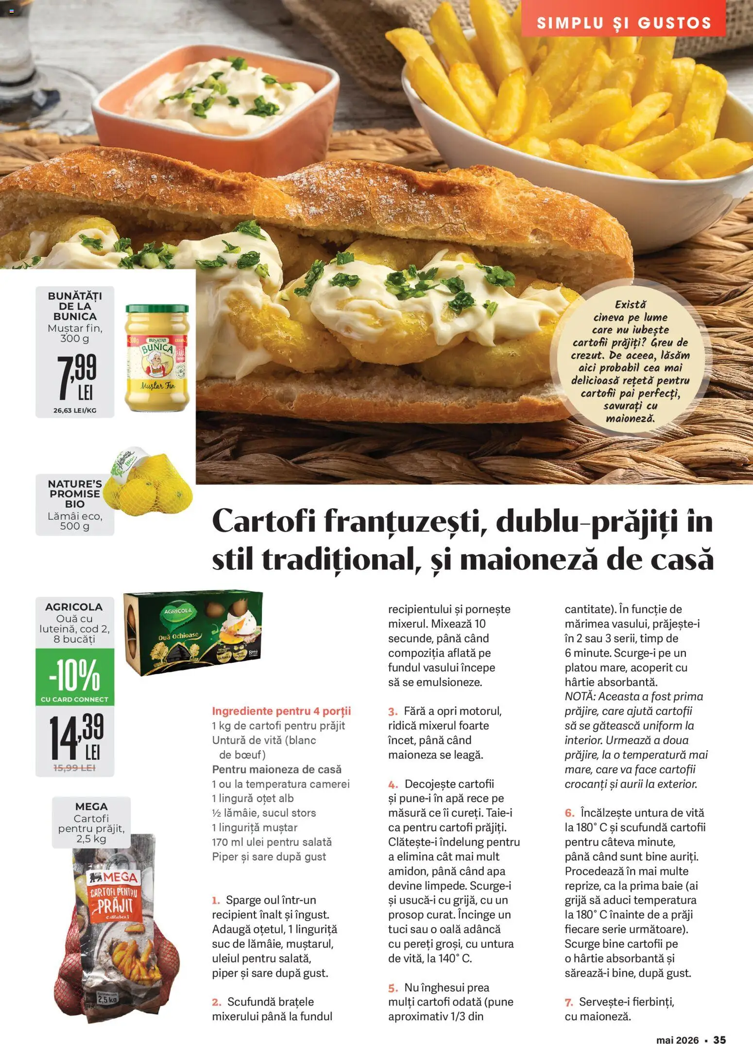 Catalog Mega Image 23 Aprilie - 25 Mai 2026 | Pagina 35 | Produse: Ulei, Suc, Muștar, Sare