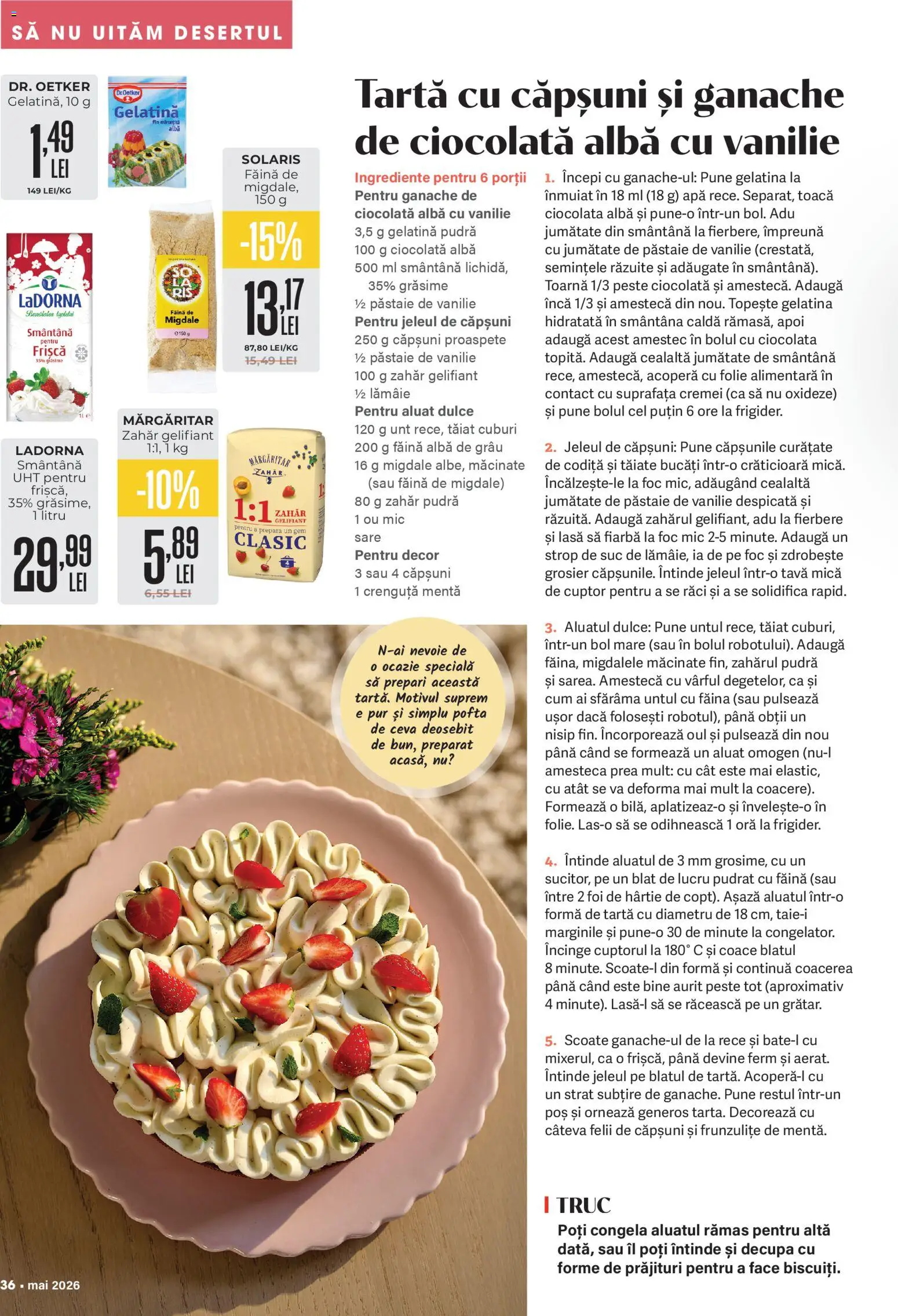 Catalog Mega Image 23 Aprilie - 25 Mai 2026 | Pagina 36 | Produse: Pudră, Migdale, Căpșuni, Lămâie