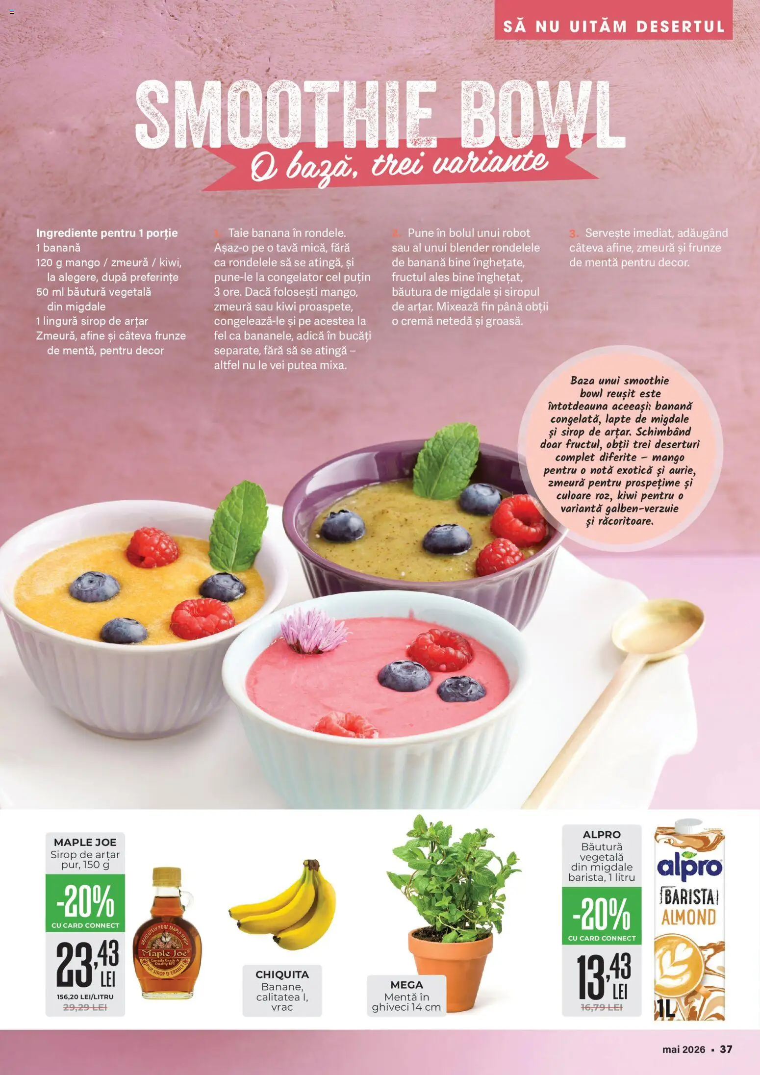 Catalog Mega Image 23 Aprilie - 25 Mai 2026 | Pagina 37 | Produse: Afine, Blender, Congelator, Mango