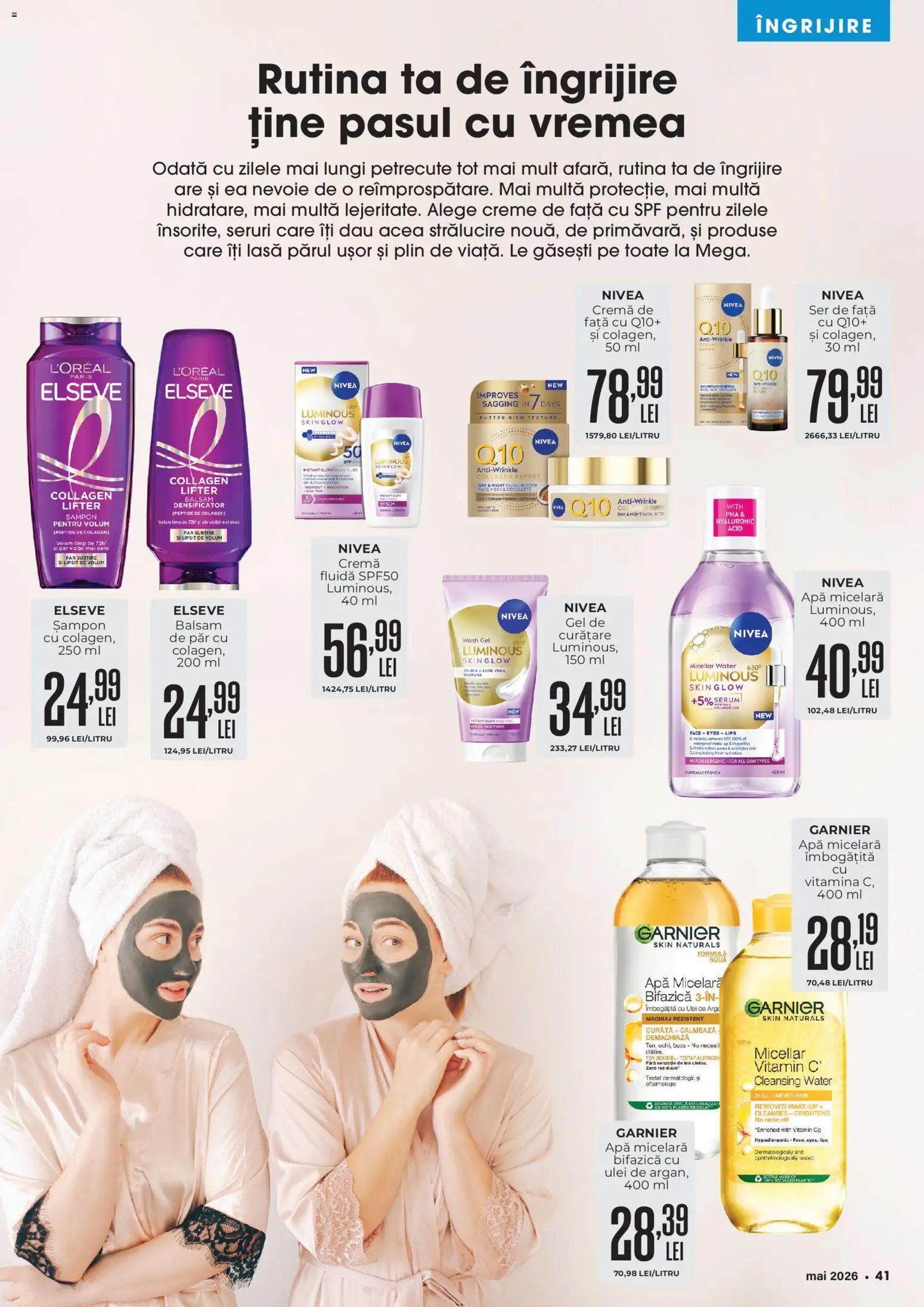 Catalog Mega Image 23 Aprilie - 25 Mai 2026 | Pagina 41 | Produse: Serum, Șampon, Balsam, Apă