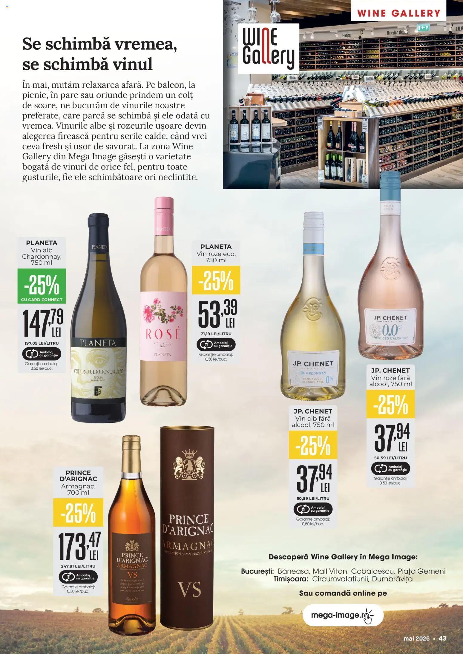 Catalog Mega Image 23 Aprilie - 25 Mai 2026 | Pagina 43 | Produse: Vin