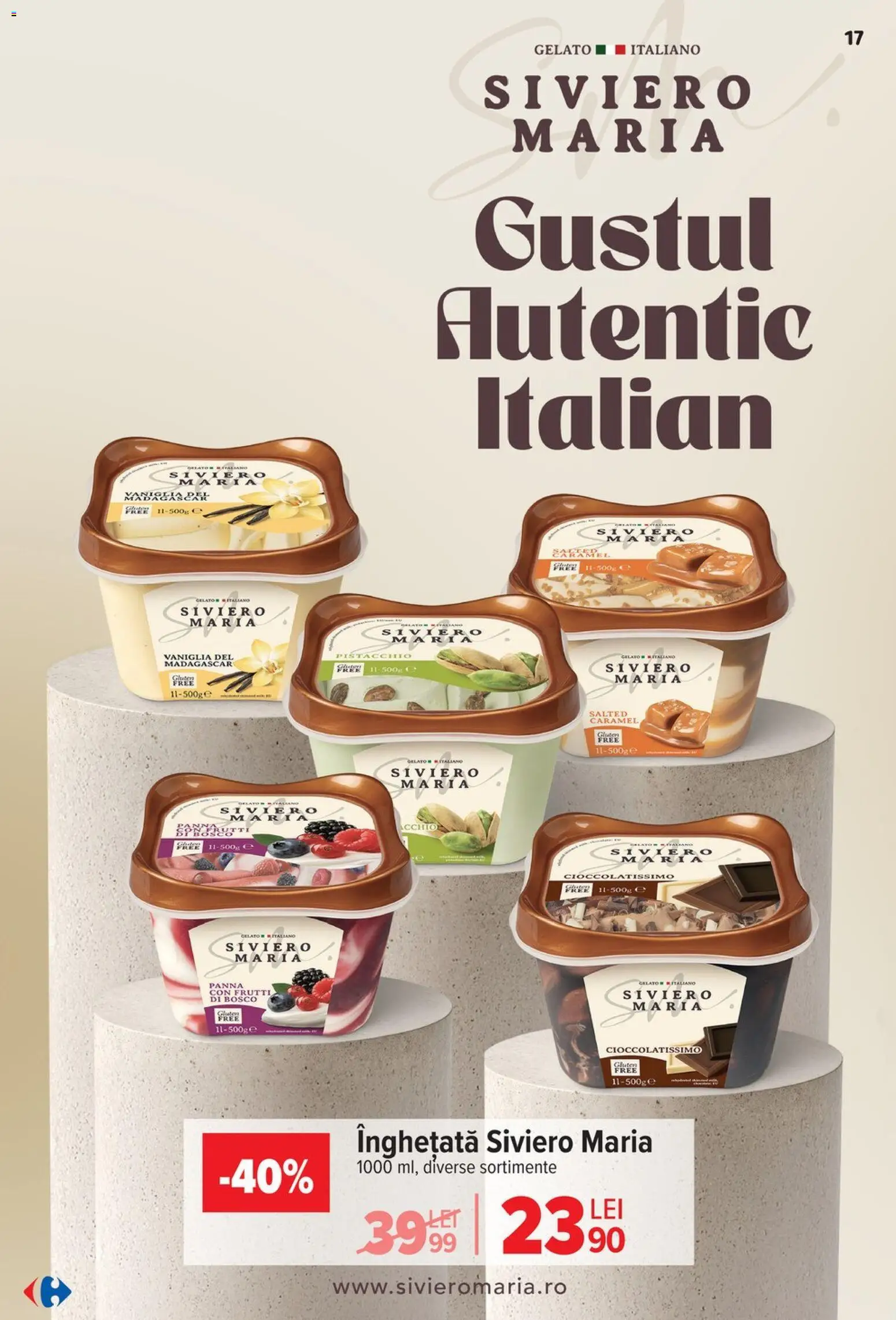 Catalog Carrefour 22 Aprilie - 4 Mai 2026 | Pagina 17 | Produse: Înghețată