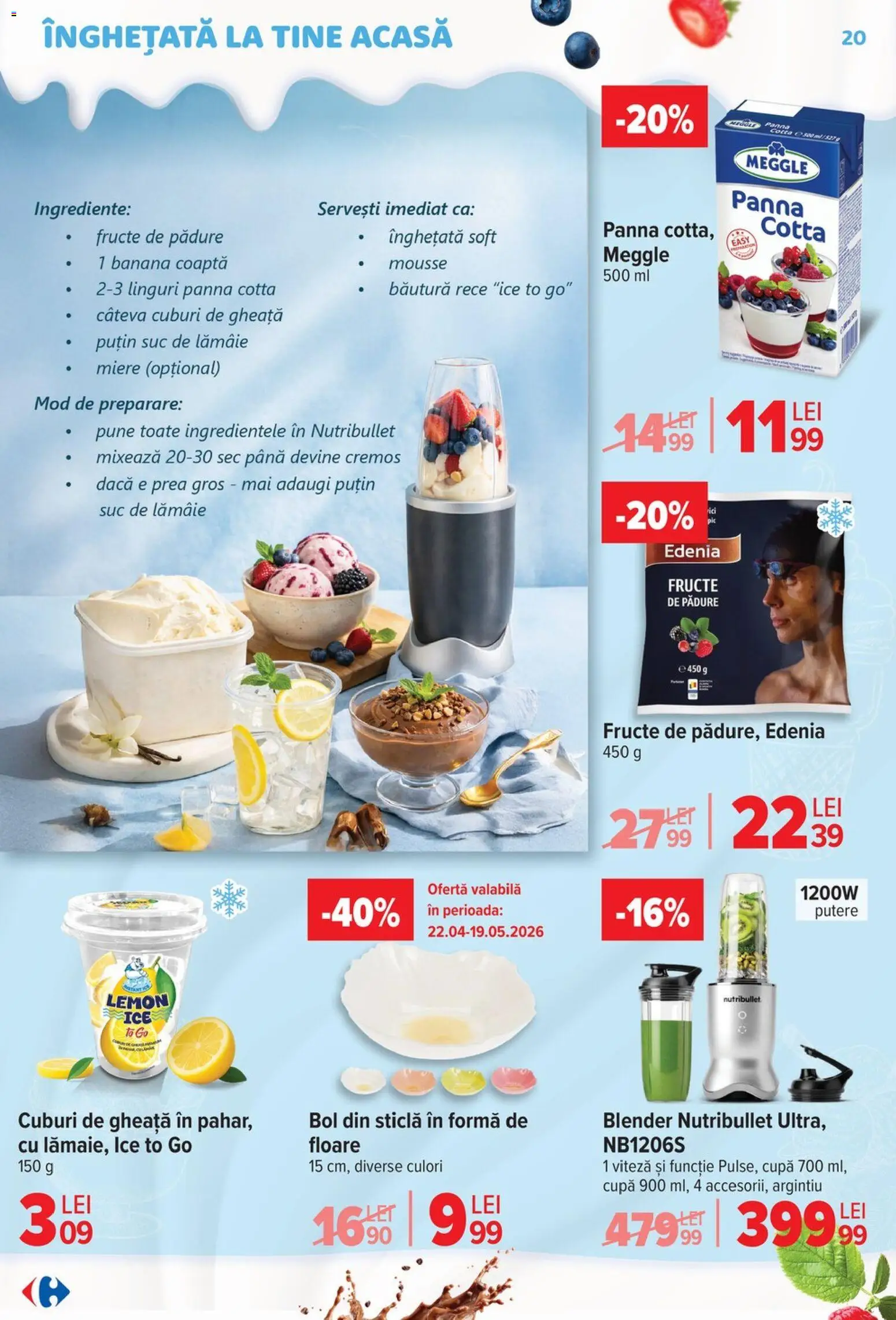 Catalog Carrefour 22 Aprilie - 4 Mai 2026 | Pagina 20 | Produse: Blender, Linguri, Suc, Fructe