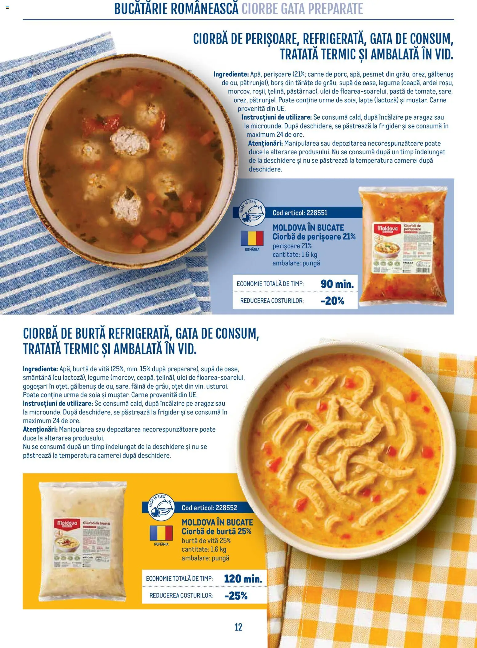 Catalog METRO 21 Aprilie - 30 Decembrie 2026 | Pagina 12 | Produse: Aragaz, Borș, Lapte, Legume