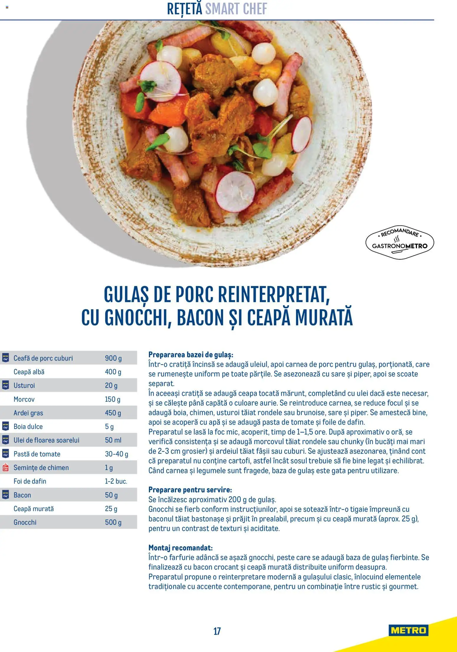 Catalog METRO 21 Aprilie - 30 Decembrie 2026 | Pagina 17 | Produse: Pastă de tomate, Ceapă, Apă, Usturoi