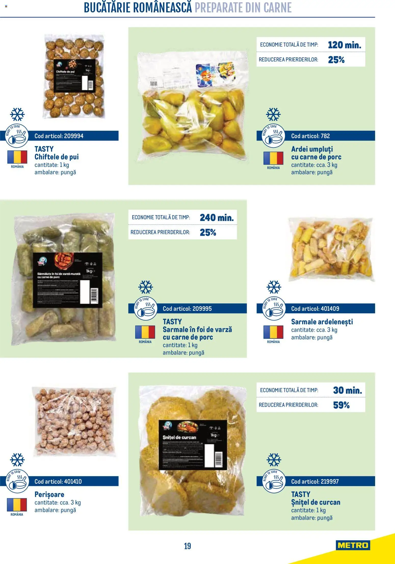 Catalog METRO 21 Aprilie - 30 Decembrie 2026 | Pagina 19 | Produse: Pungă, Bucătărie, Hacıyatmaz Kedi Oyuncağı, Ardei umpluți