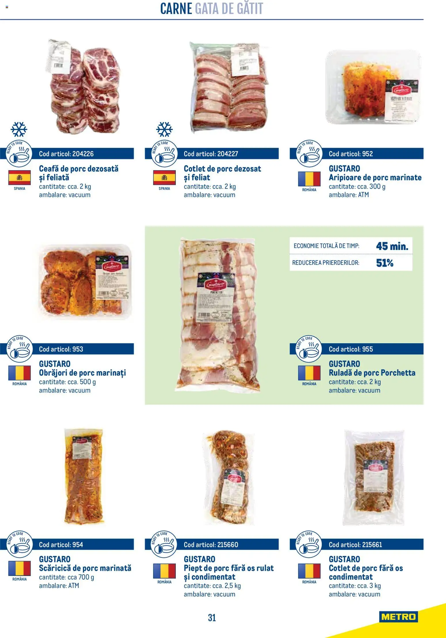 Catalog METRO 21 Aprilie - 30 Decembrie 2026 | Pagina 31 | Produse: Keçeli kalem, Lait de coco