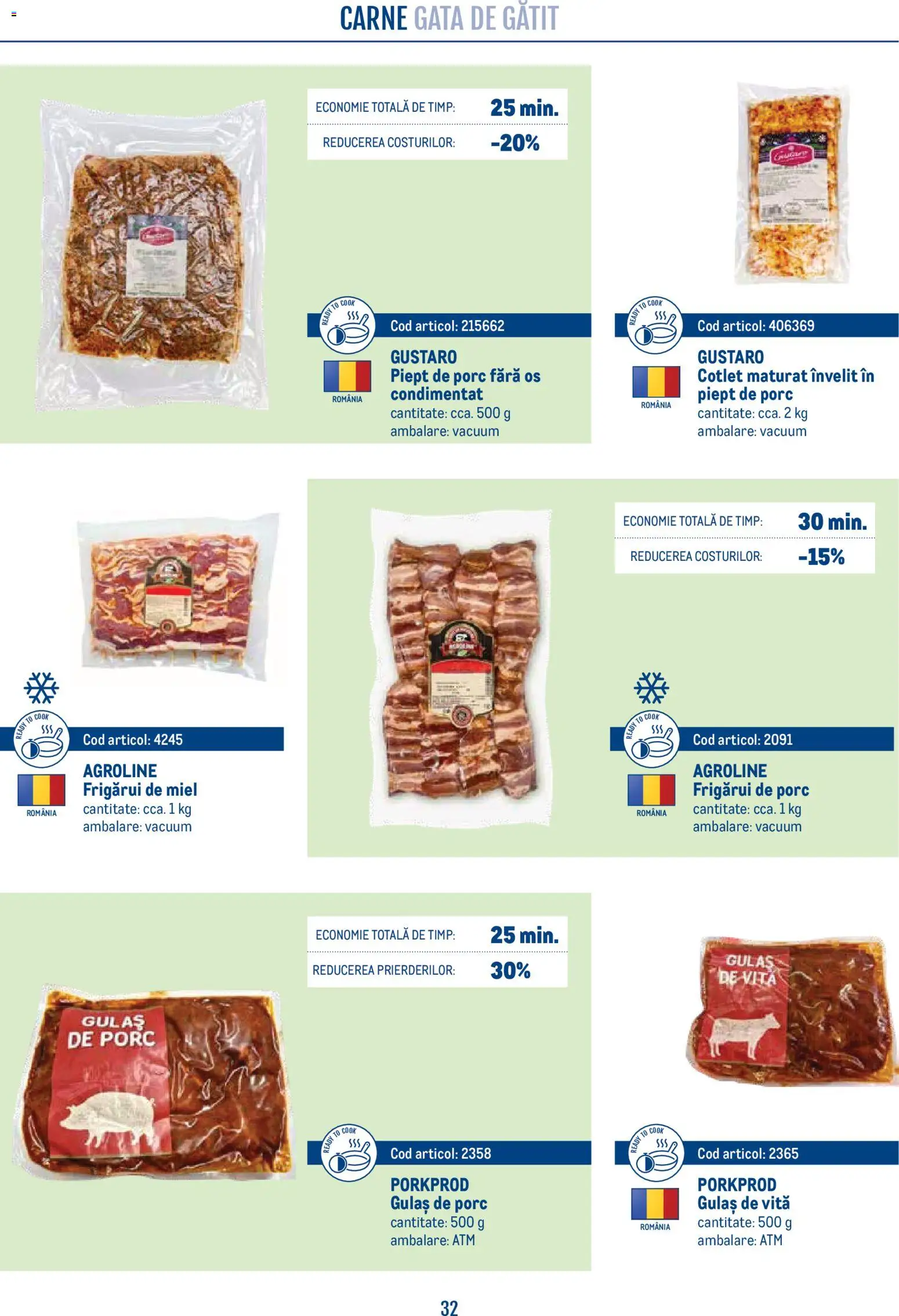 Catalog METRO 21 Aprilie - 30 Decembrie 2026 | Pagina 32 | Produse: Lait de coco, Gulaș